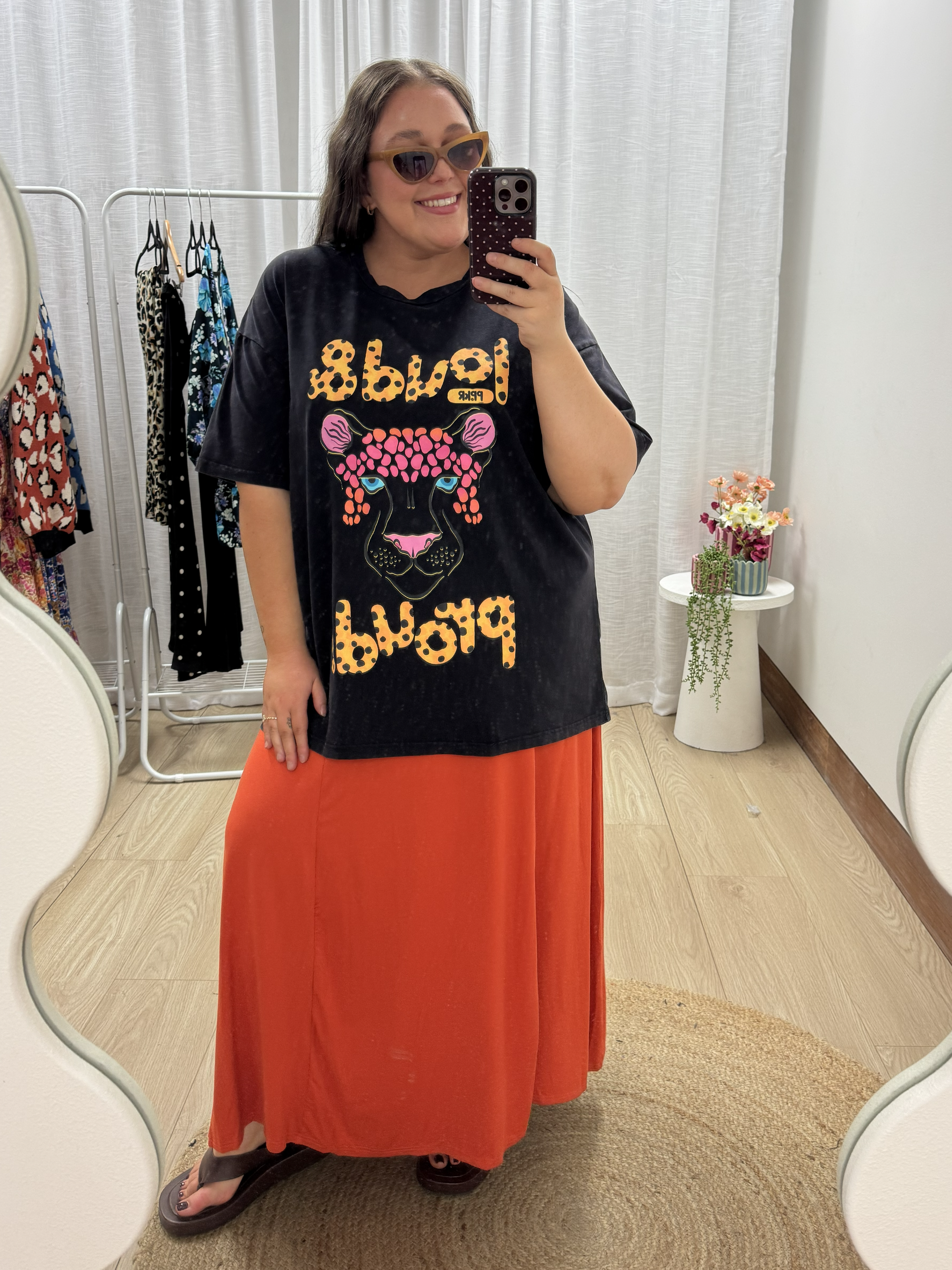 Alfie Oversized Tee in Lila by Kasey Rainbow