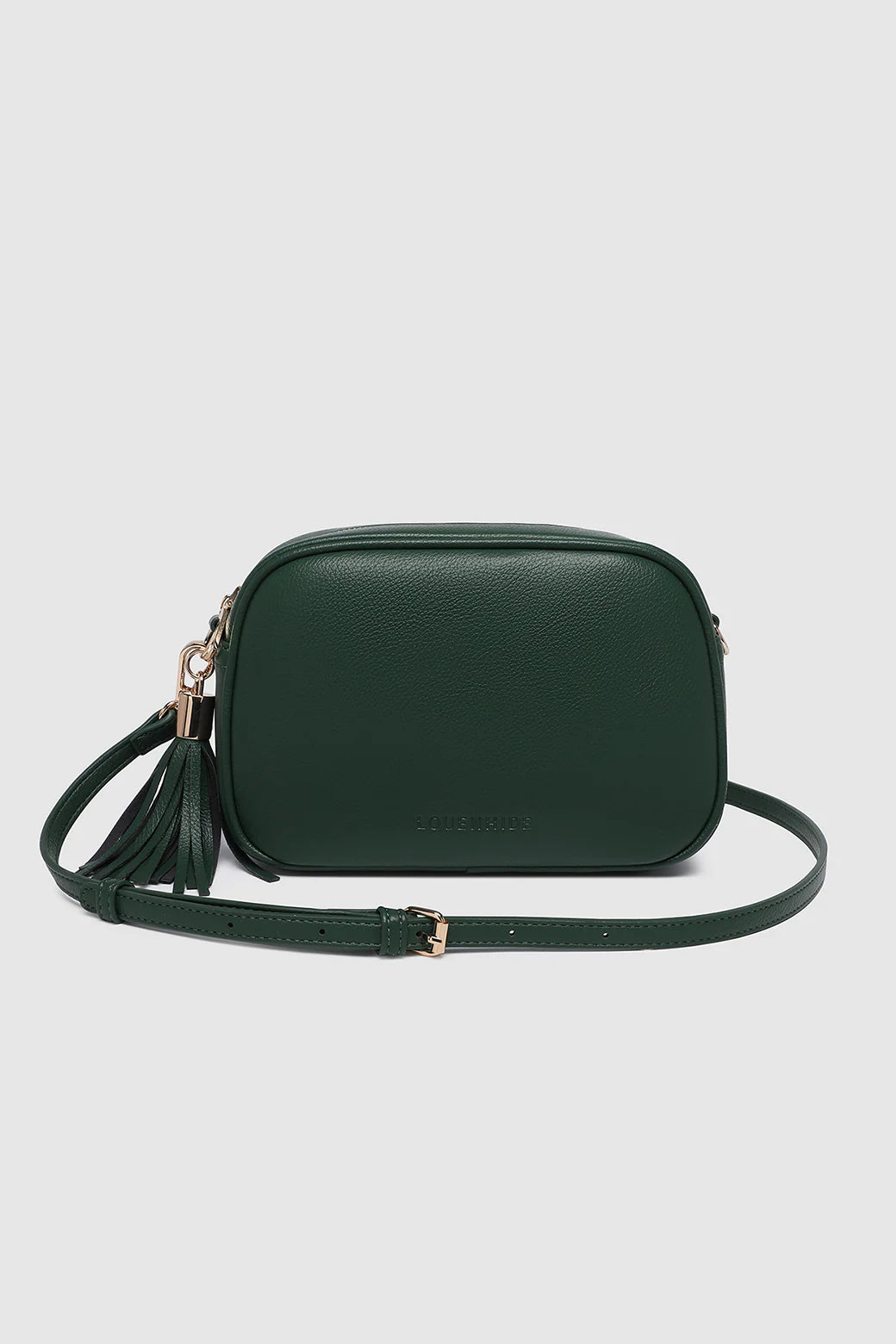 Jacinta Gia Crossbody Bag in Forest Green by Louenhide