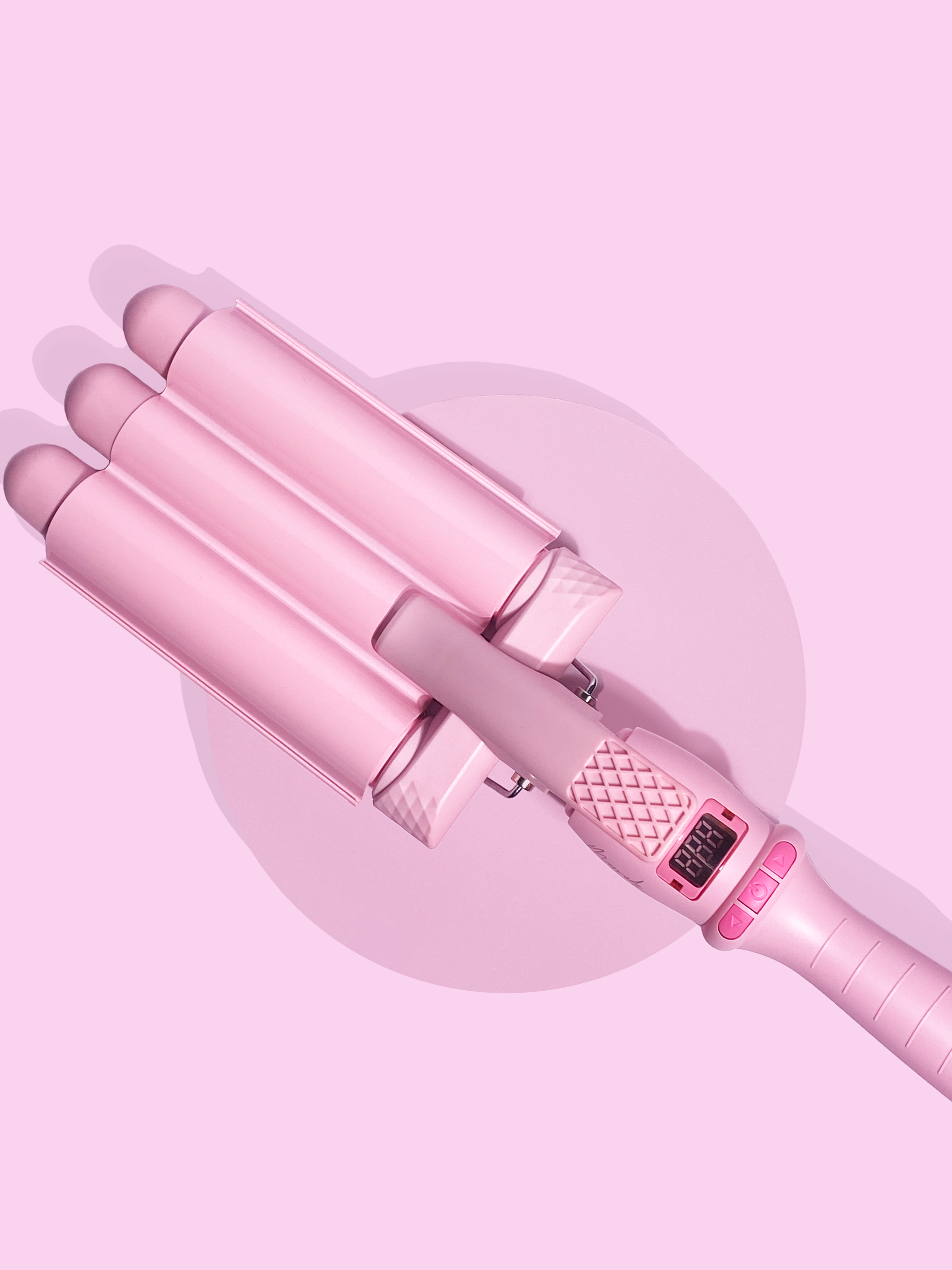 Mermade Hair PRO Mini Pink Hair Waver - 25mm