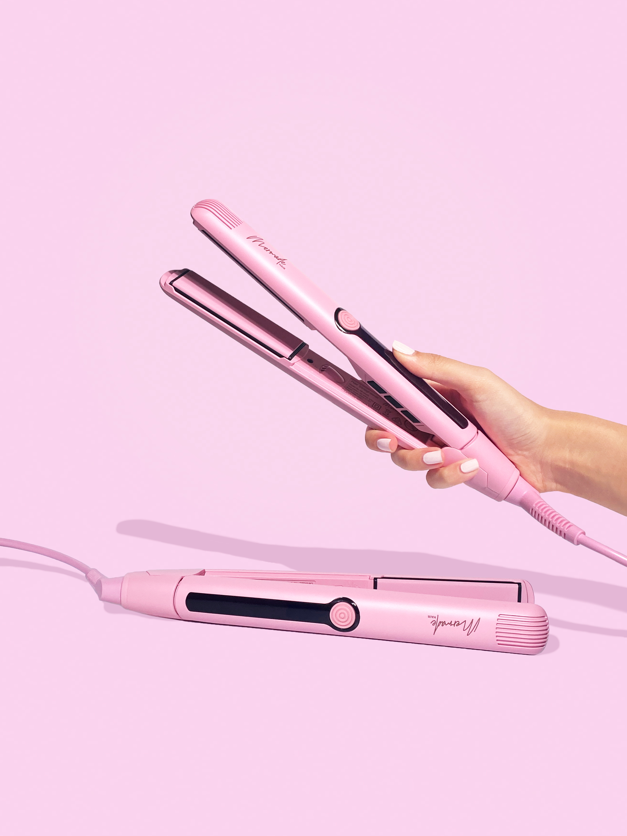 Light pink straightener best sale