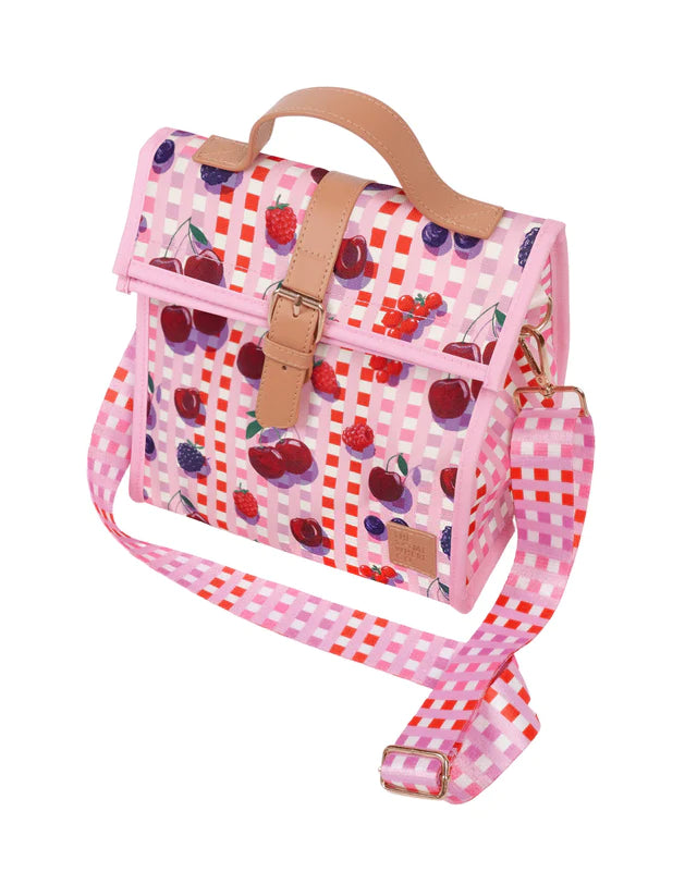 Sundae Cherries Lunch Satchel by The Somewhere Co