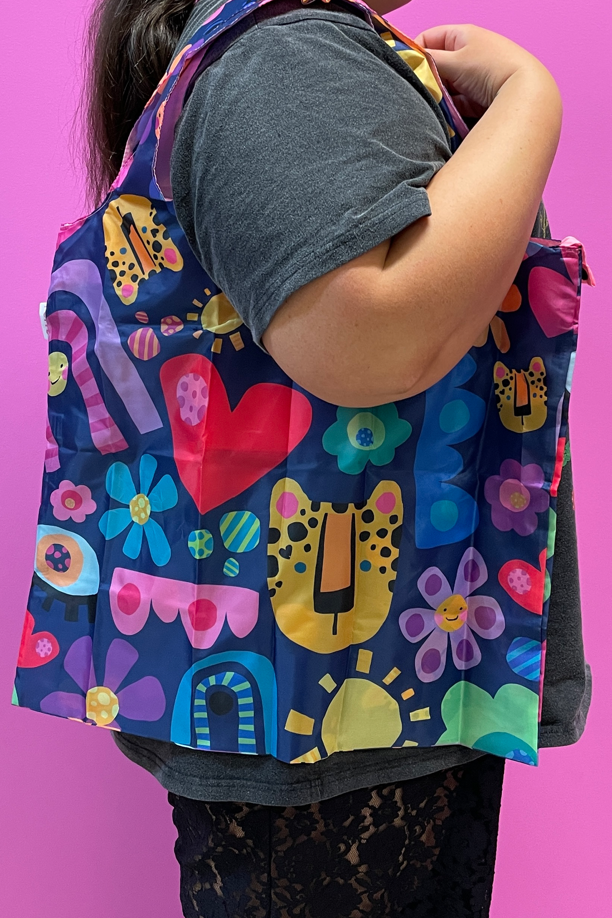 PP Reusable Shopper Bag in My Things by Kasey Rainbow