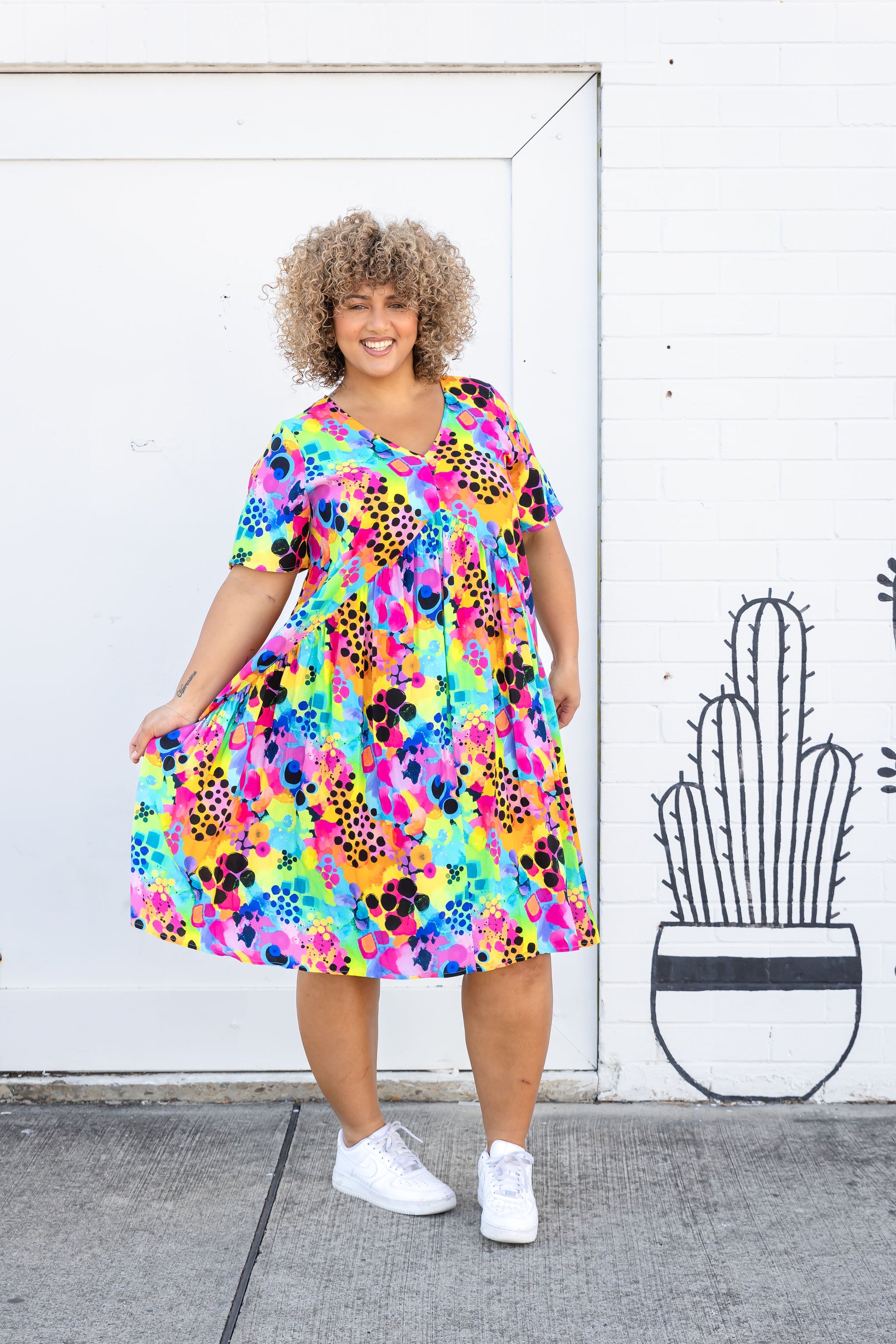 Peak Dress in Messy Mind by Kasey Rainbow