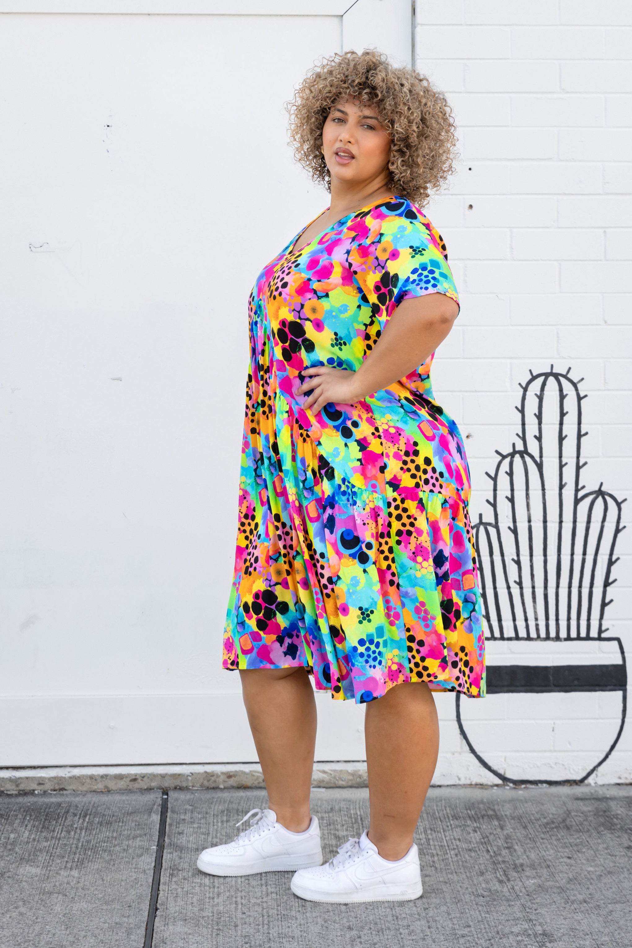 Peak Dress in Messy Mind by Kasey Rainbow