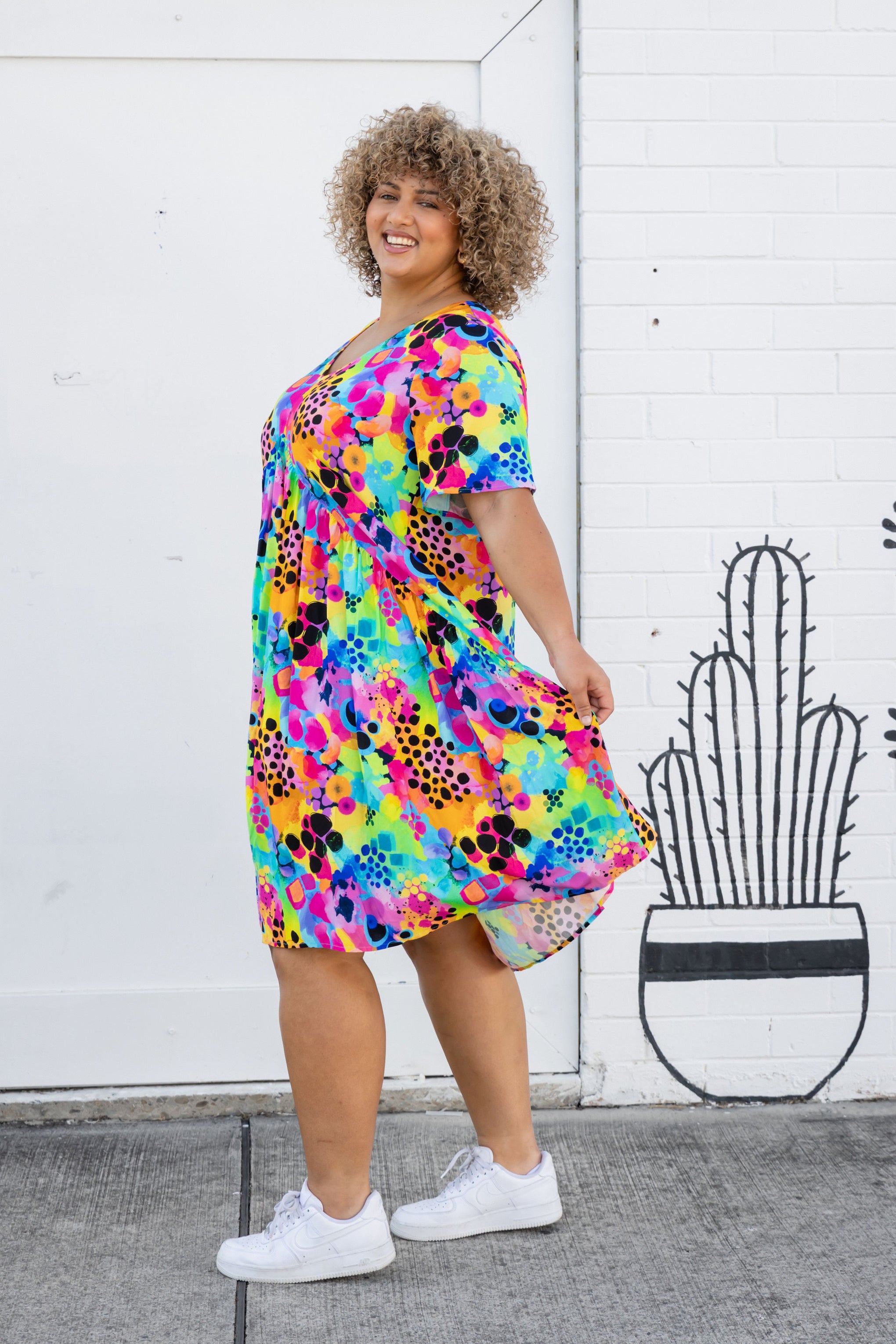 Peak Dress in Messy Mind by Kasey Rainbow