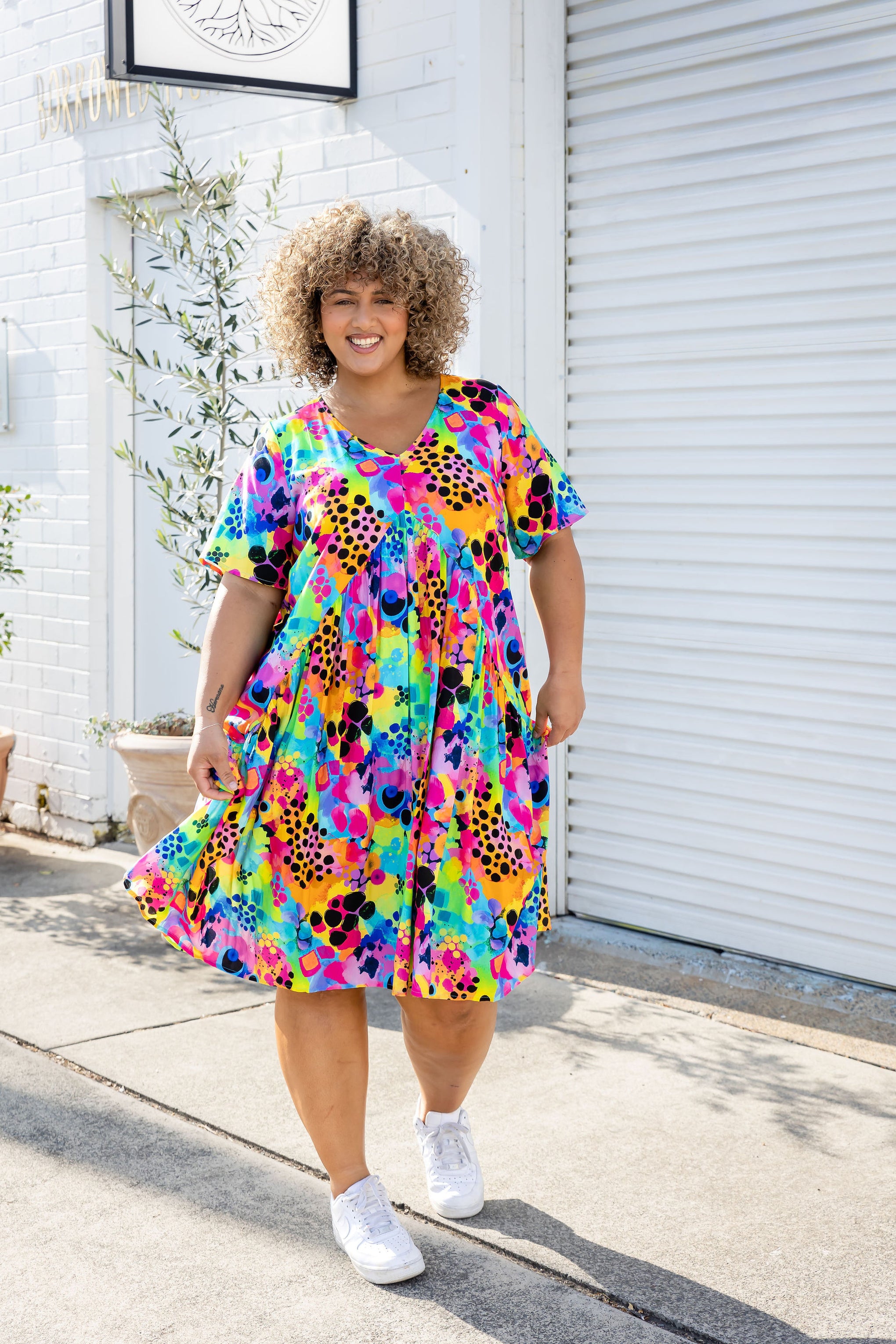 Peak Dress in Messy Mind by Kasey Rainbow