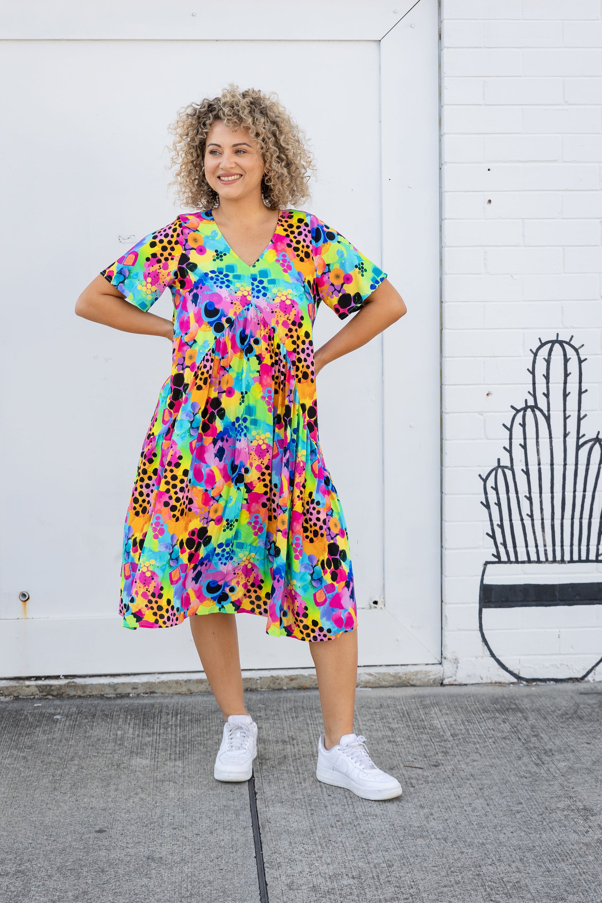 Peak Dress in Messy Mind by Kasey Rainbow