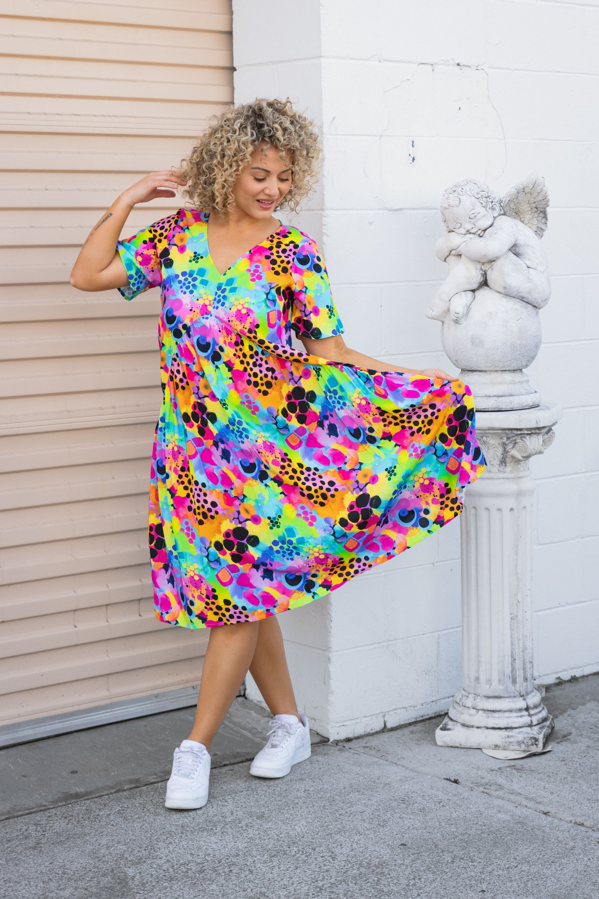 Peak Dress in Messy Mind by Kasey Rainbow