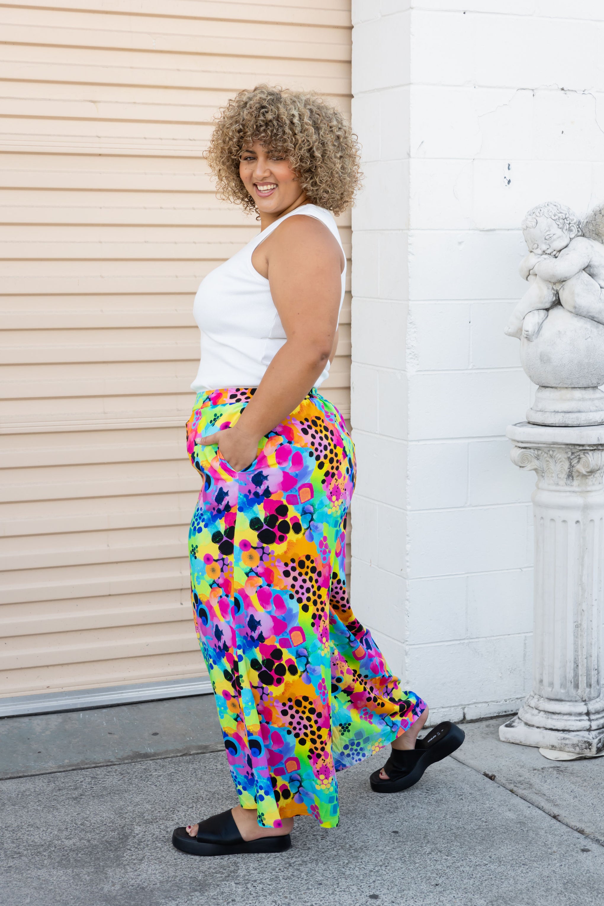 Larsa Pants in Messy Mind by Kasey Rainbow