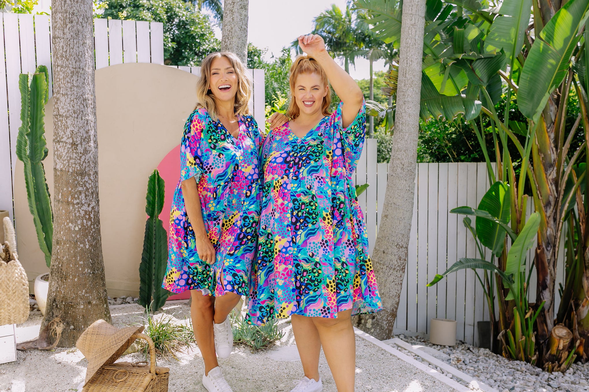 Disco Dress in Electric Leopard by Kasey Rainbow