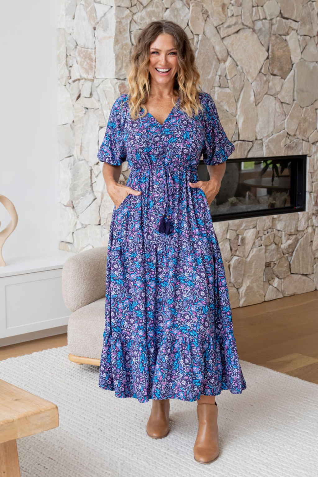 Addison Dress in Jasmine