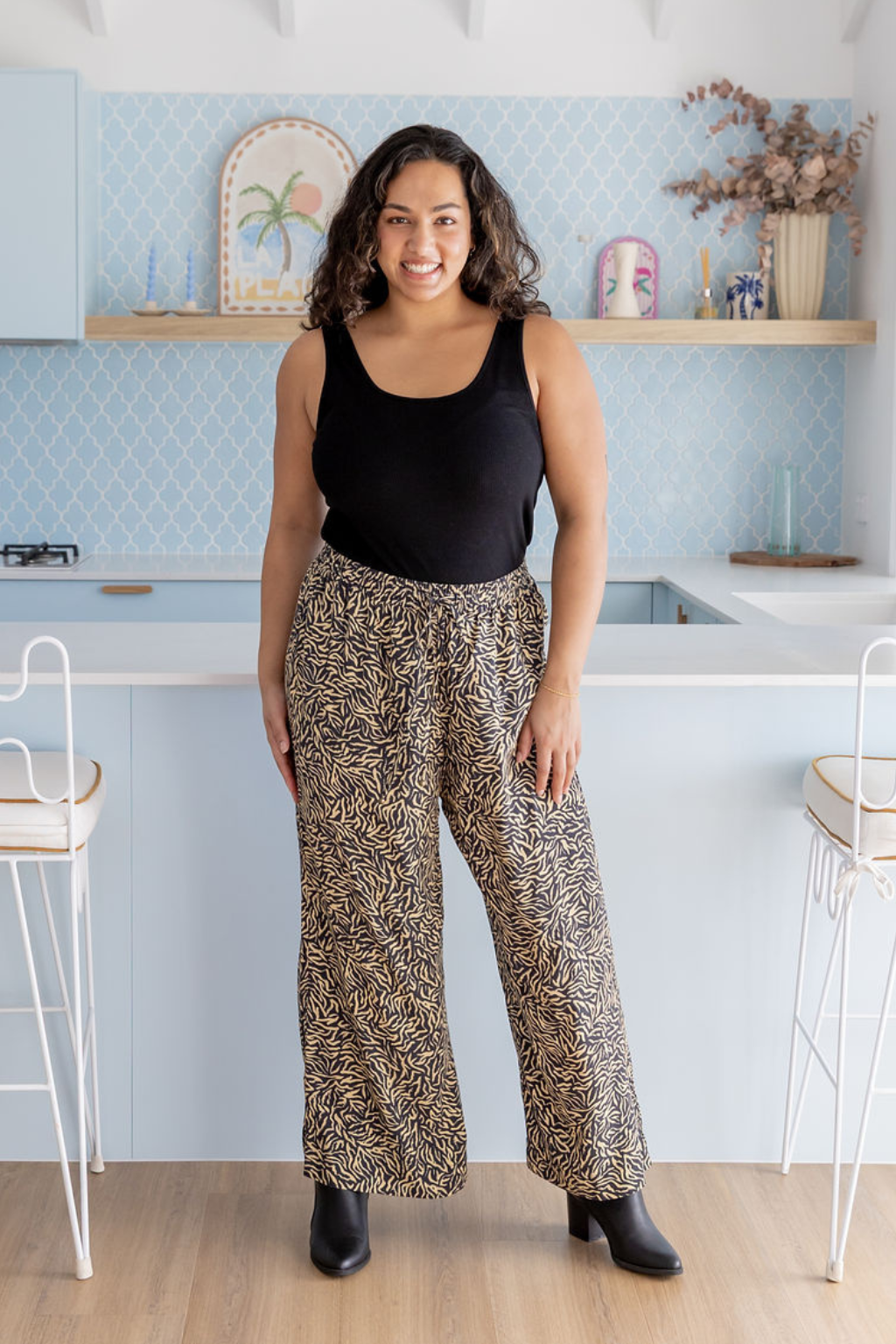 Gina Pants in Zebra