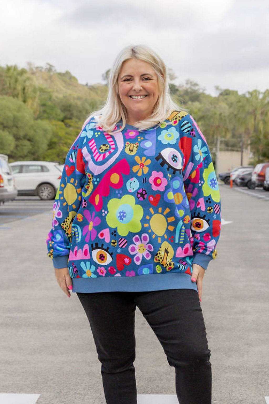 Harper Sweater in My Things by Kasey Rainbow