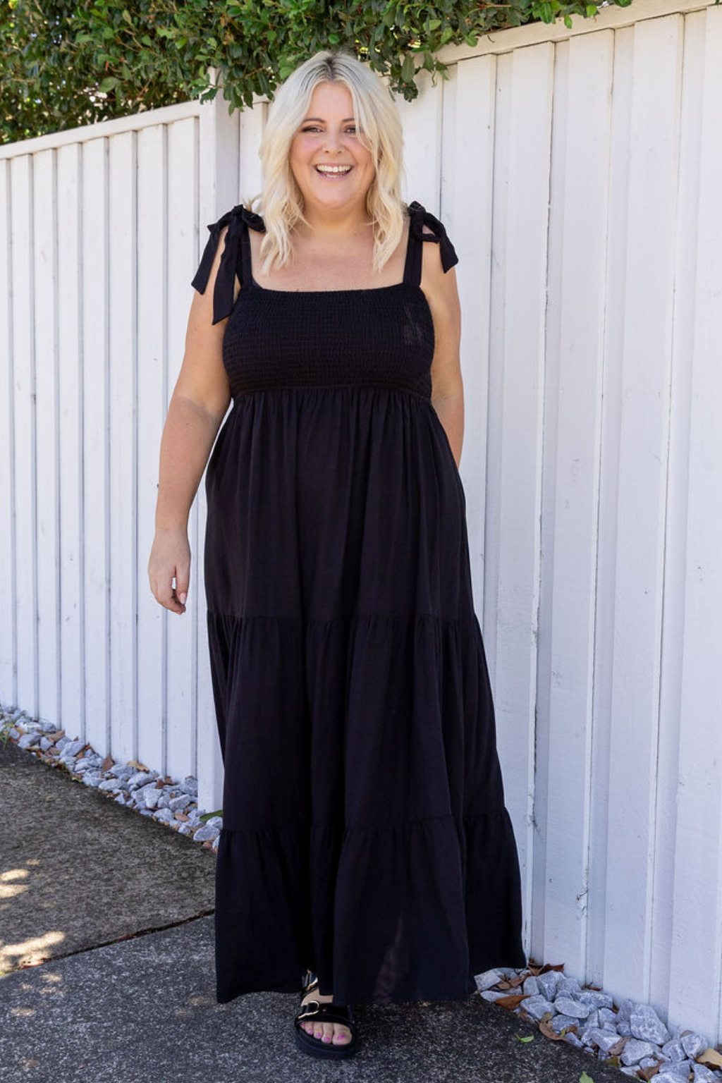 Allegra Dress in Black