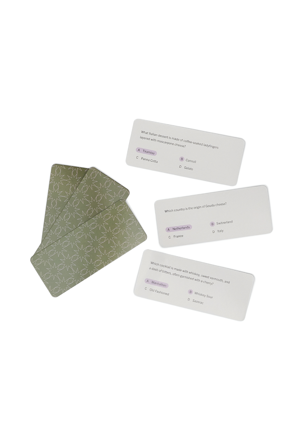 Cocktail Hour Trivia Cards