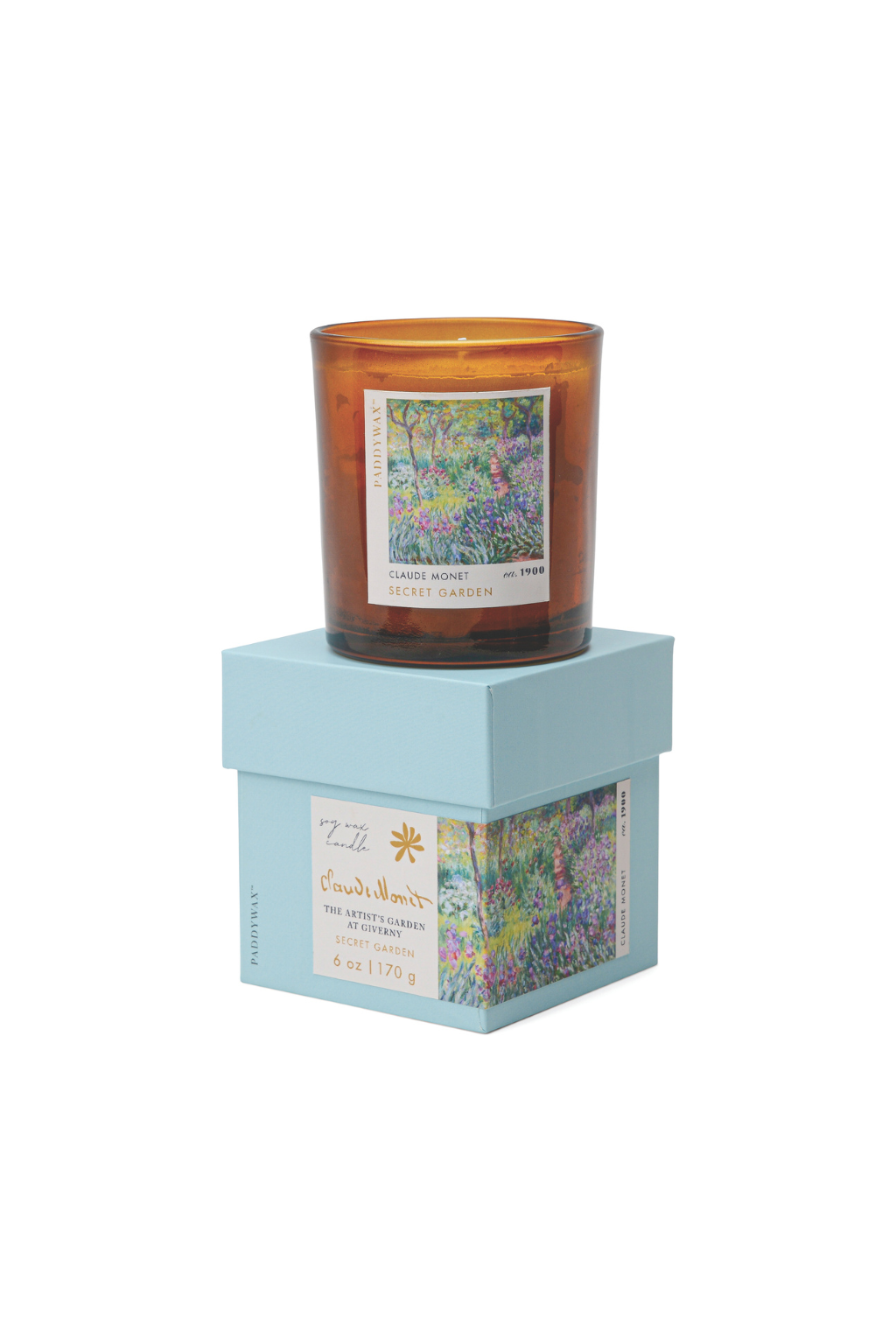 Impressionist 6oz/170g Glass Candle - Monet