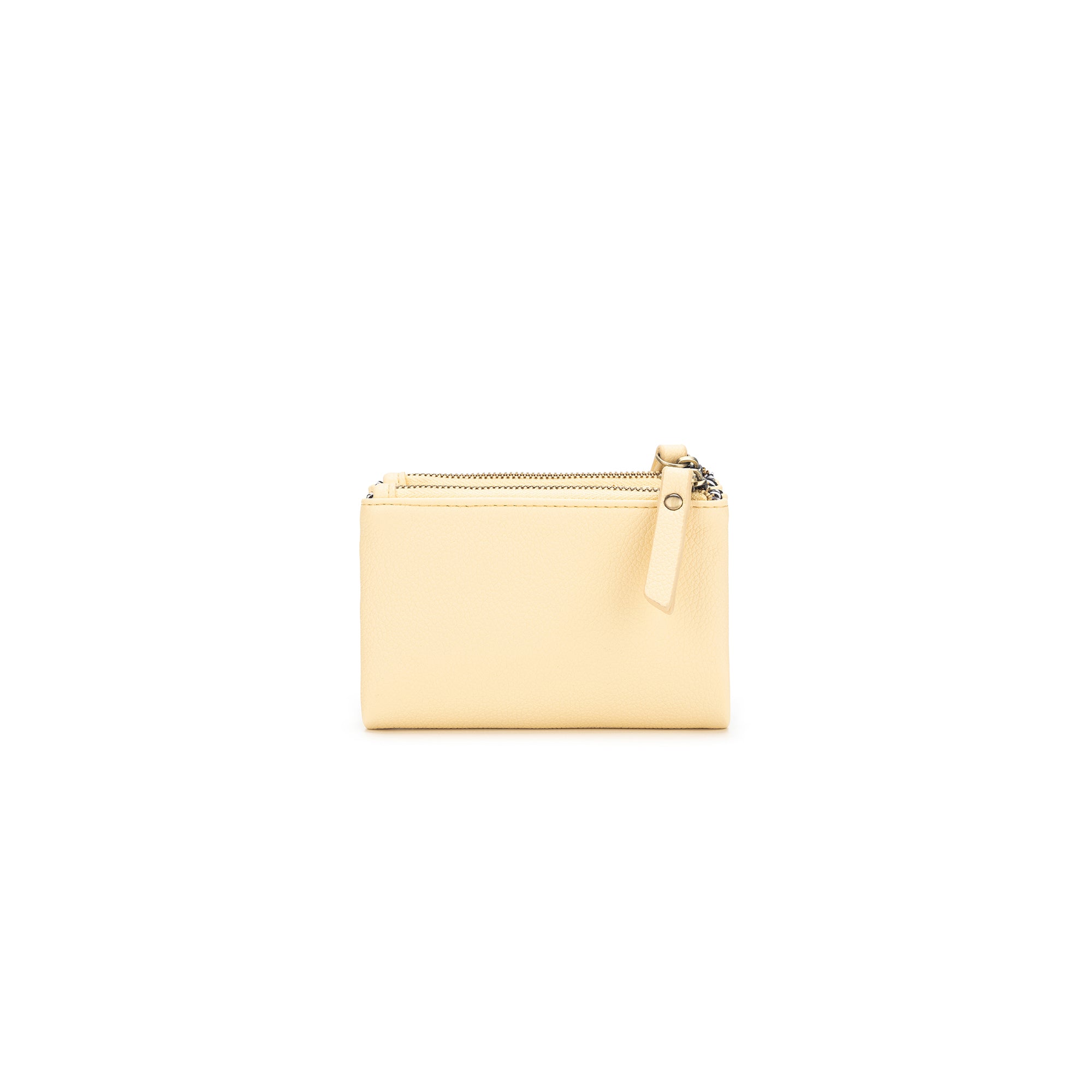 Avril Yellow Chiffon Mini Wallet by Black Caviar
