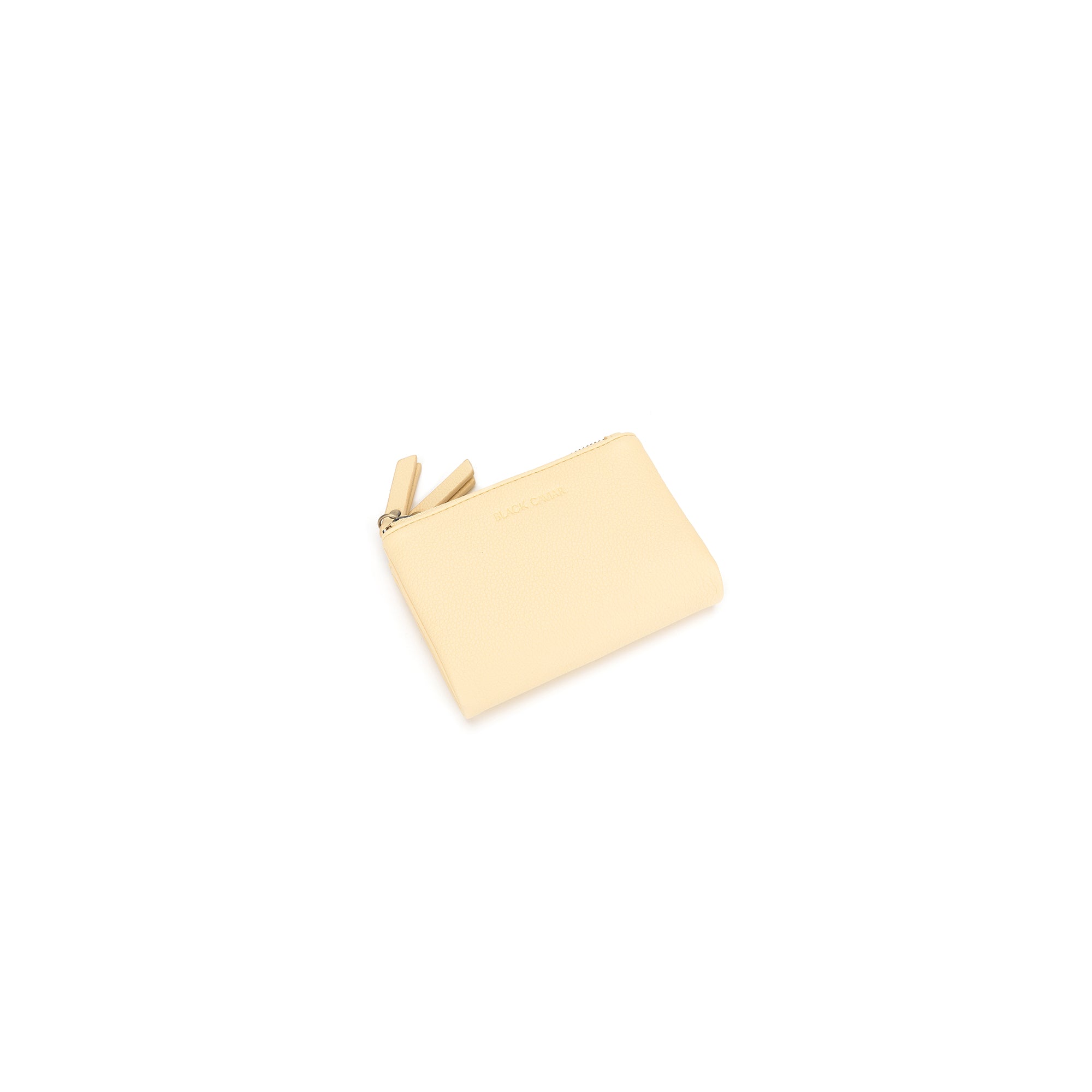 Avril Yellow Chiffon Mini Wallet by Black Caviar
