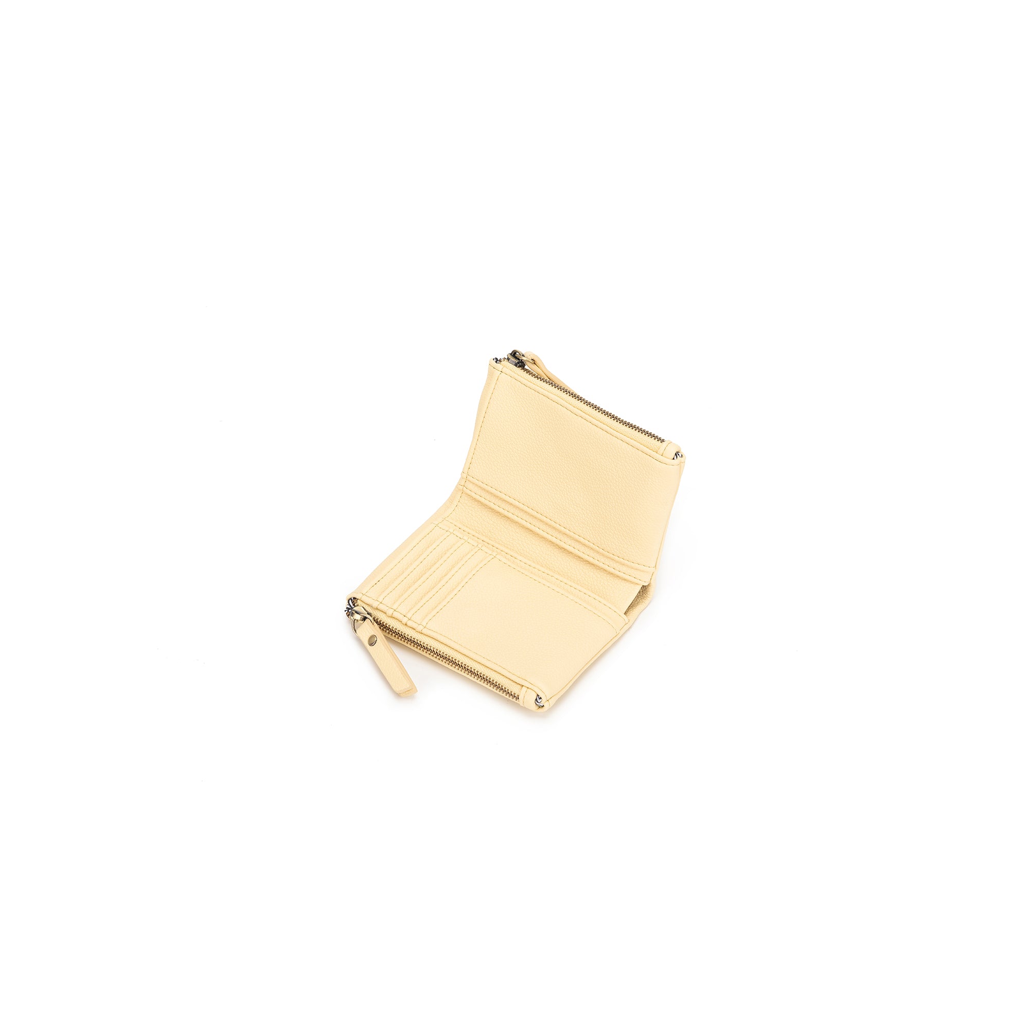Avril Yellow Chiffon Mini Wallet by Black Caviar