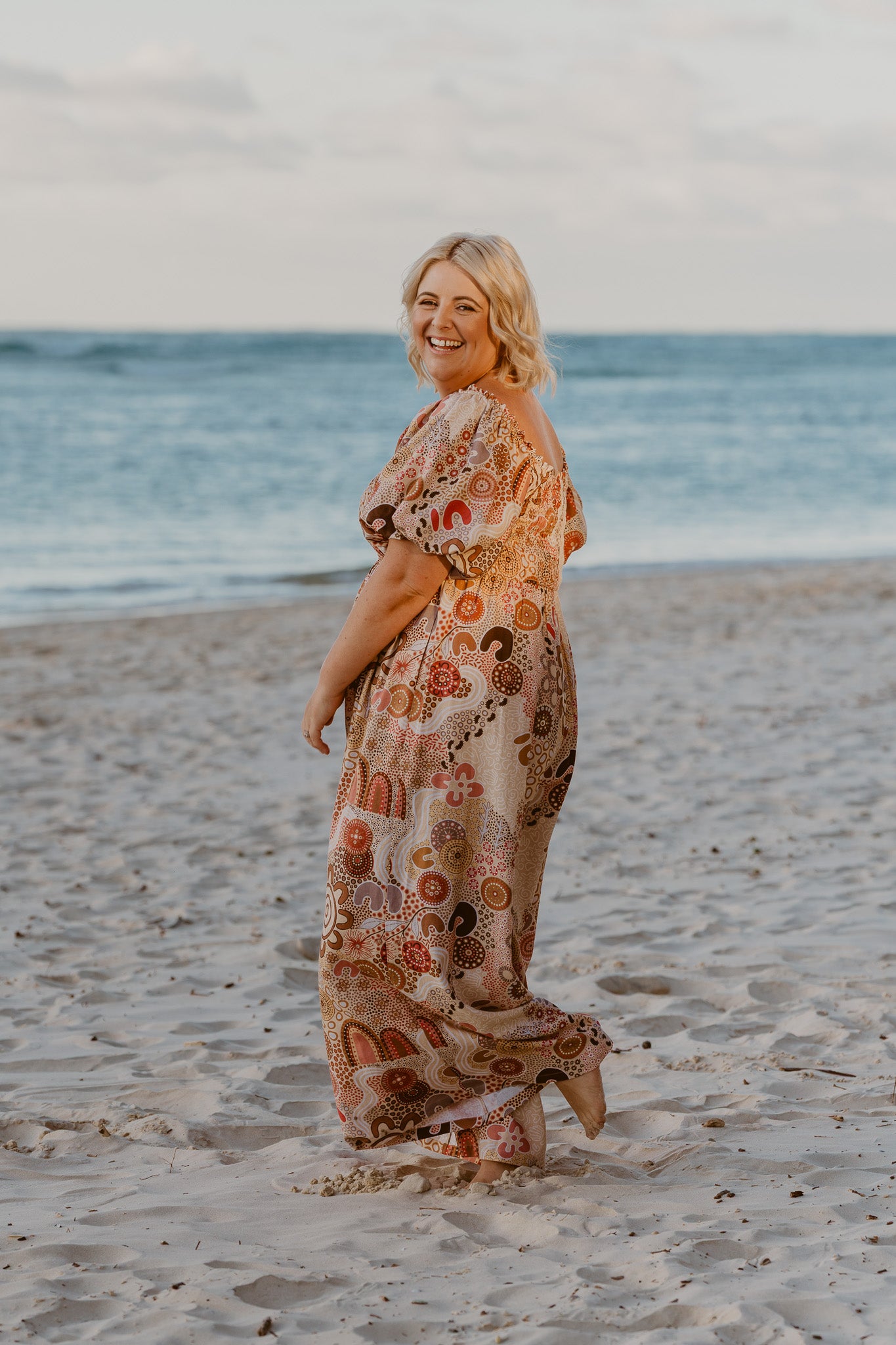 Stelle Jumpsuit in Rise and Bloom