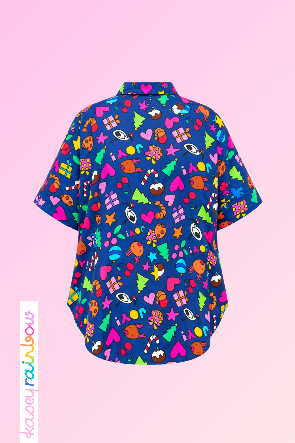 Tammin Shirt in Kasey Christmas by Kasey Rainbow
