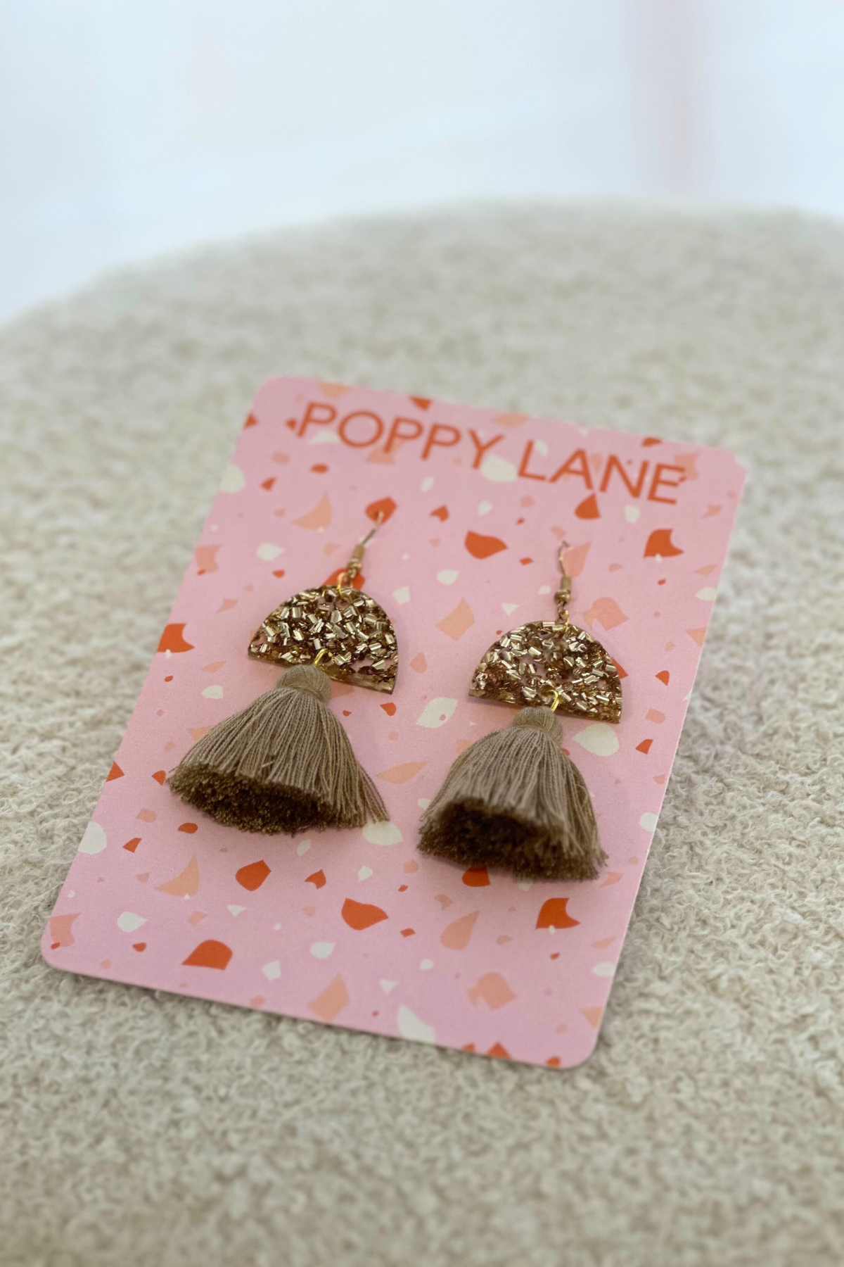 LuLu Drop Earrings in Sand