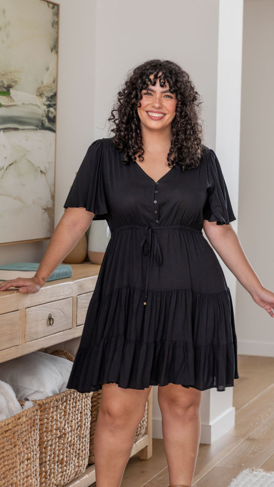 Charlie Dress in Black Proud Poppy Clothing Charlie Dress in Black Proud Poppy Clothing