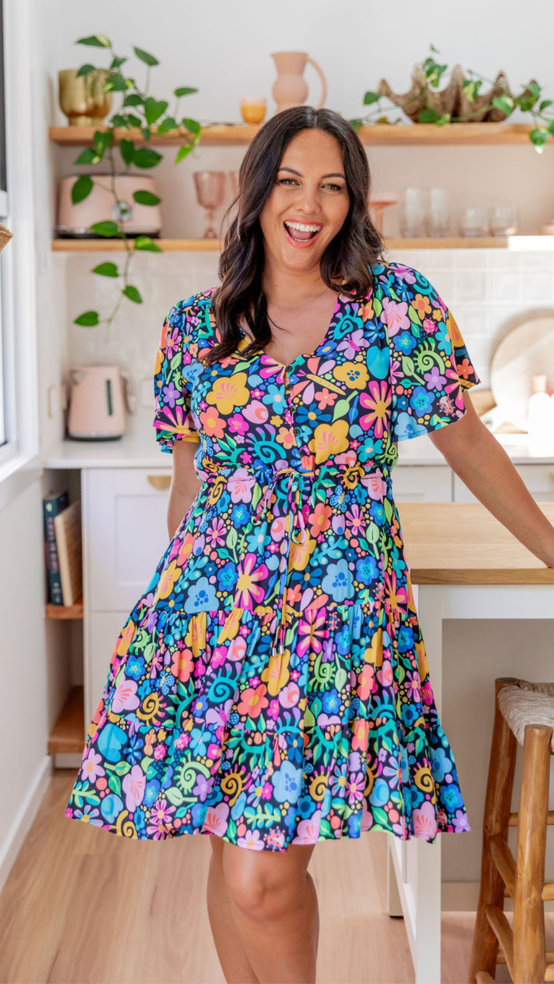 Charlie Dress in Garden Party by Kasey Rainbow