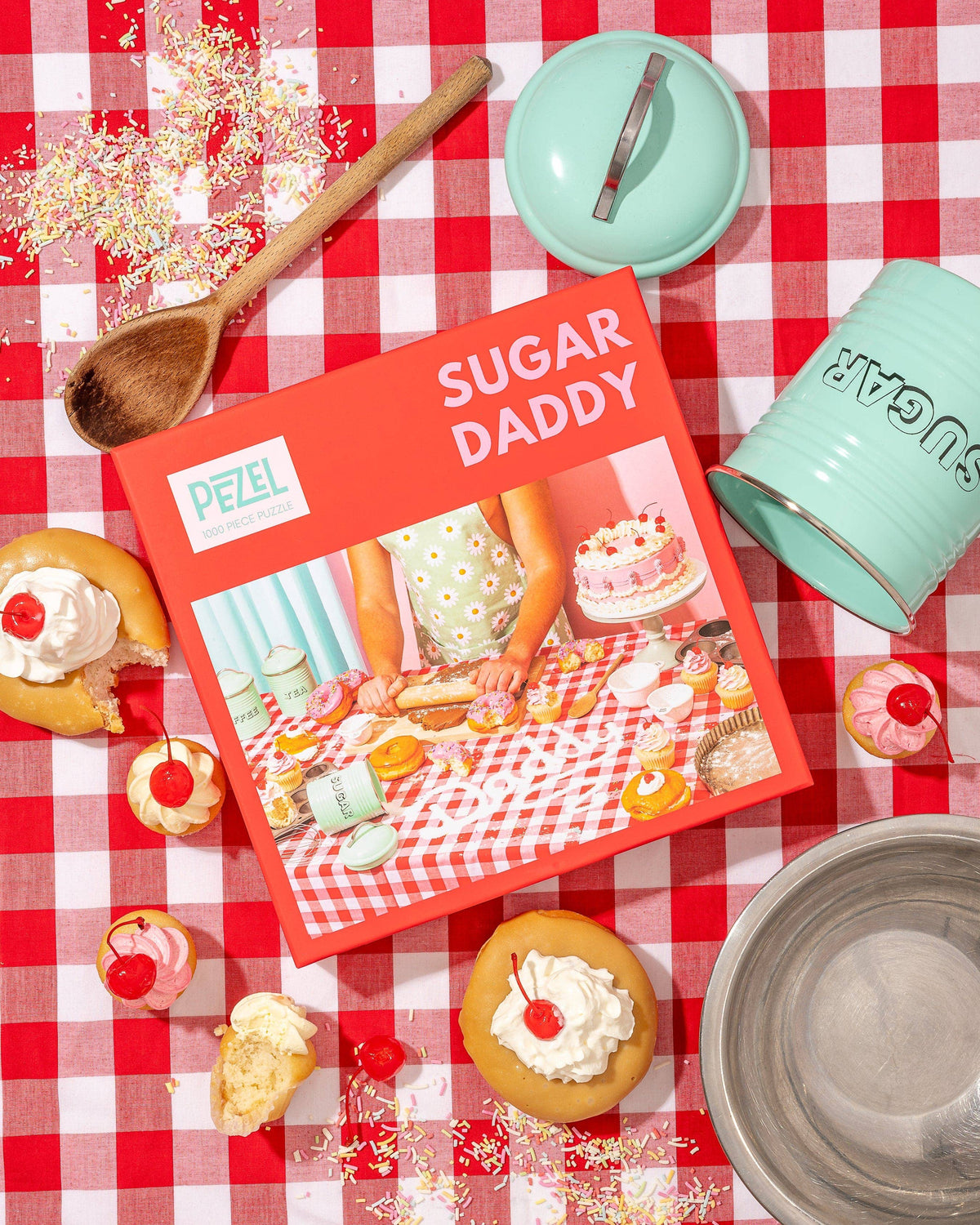 Sugar Daddy | 1000 Piece Jigsaw Puzzle Game w/ Canvas Bag