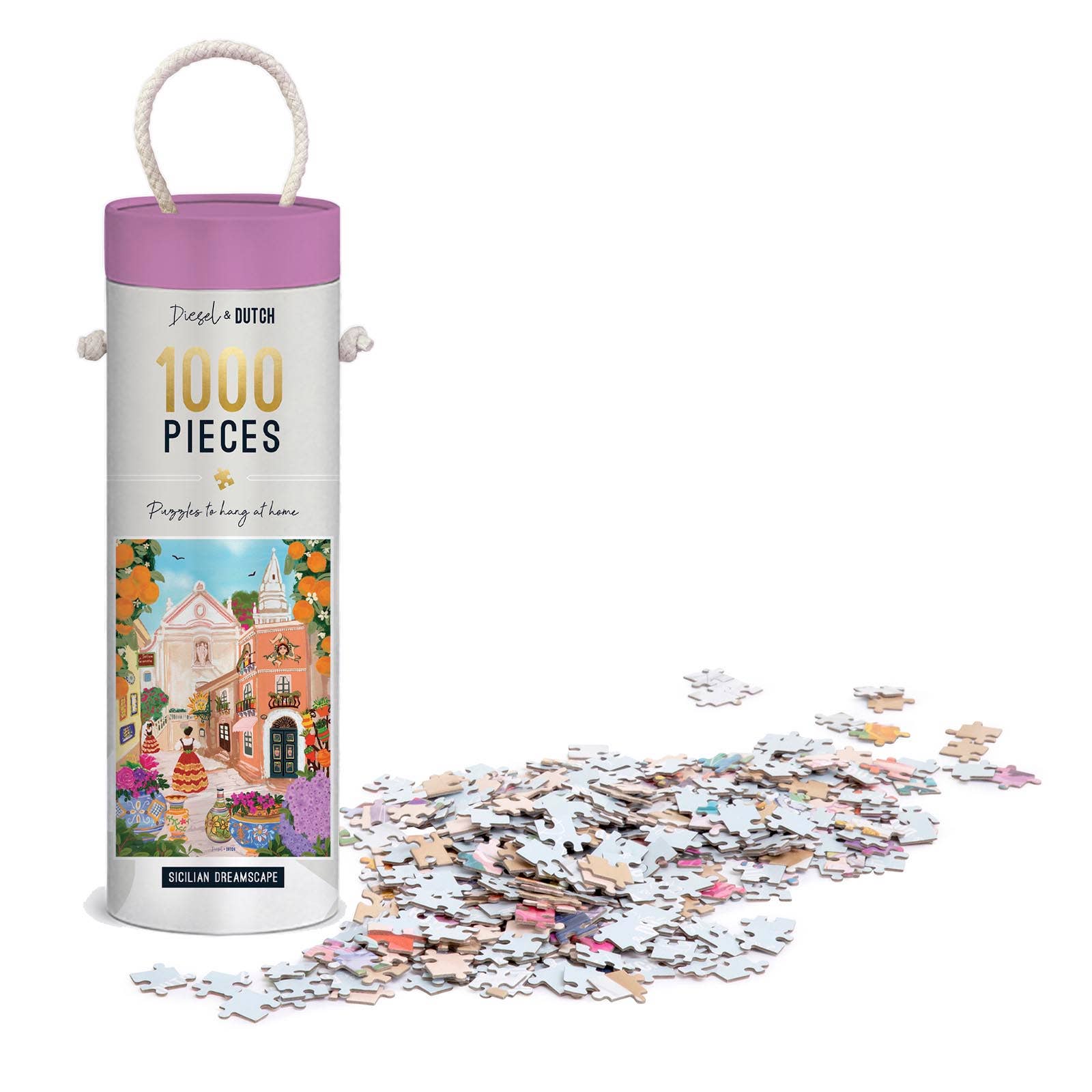 Sicilian Dreamscape 1000pc Wall Jigsaw Puzzle [3]