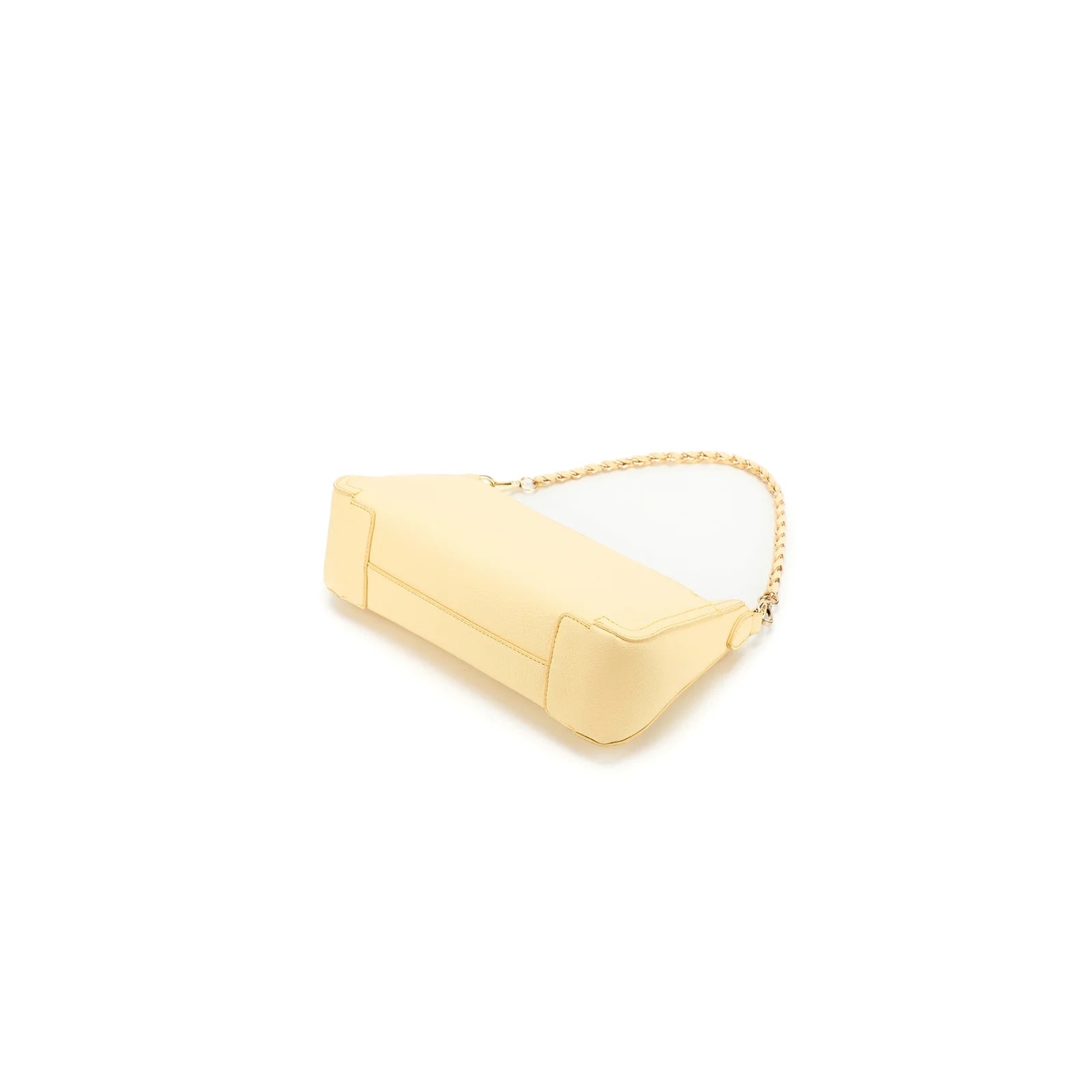 Eloise Yellow Chiffon Crossbody Bag by Black Caviar