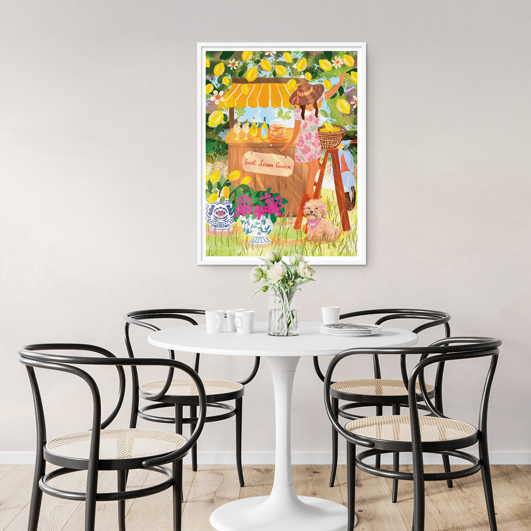 Sweet Lemons 1000pc Wall Jigsaw Puzzle