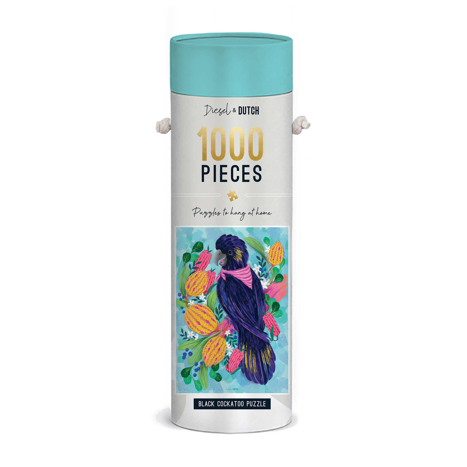 Black Cockatoo 1000pc Wall Jigsaw Puzzle