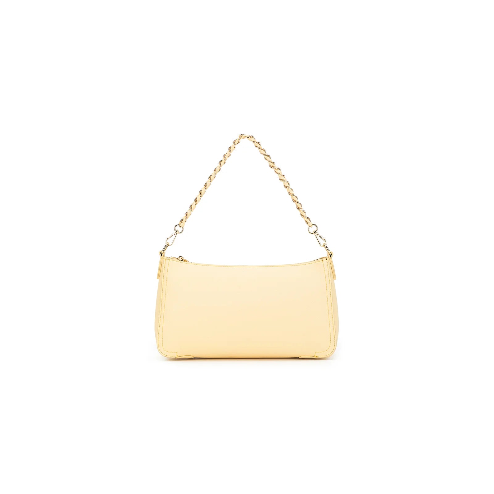 Eloise Yellow Chiffon Crossbody Bag by Black Caviar