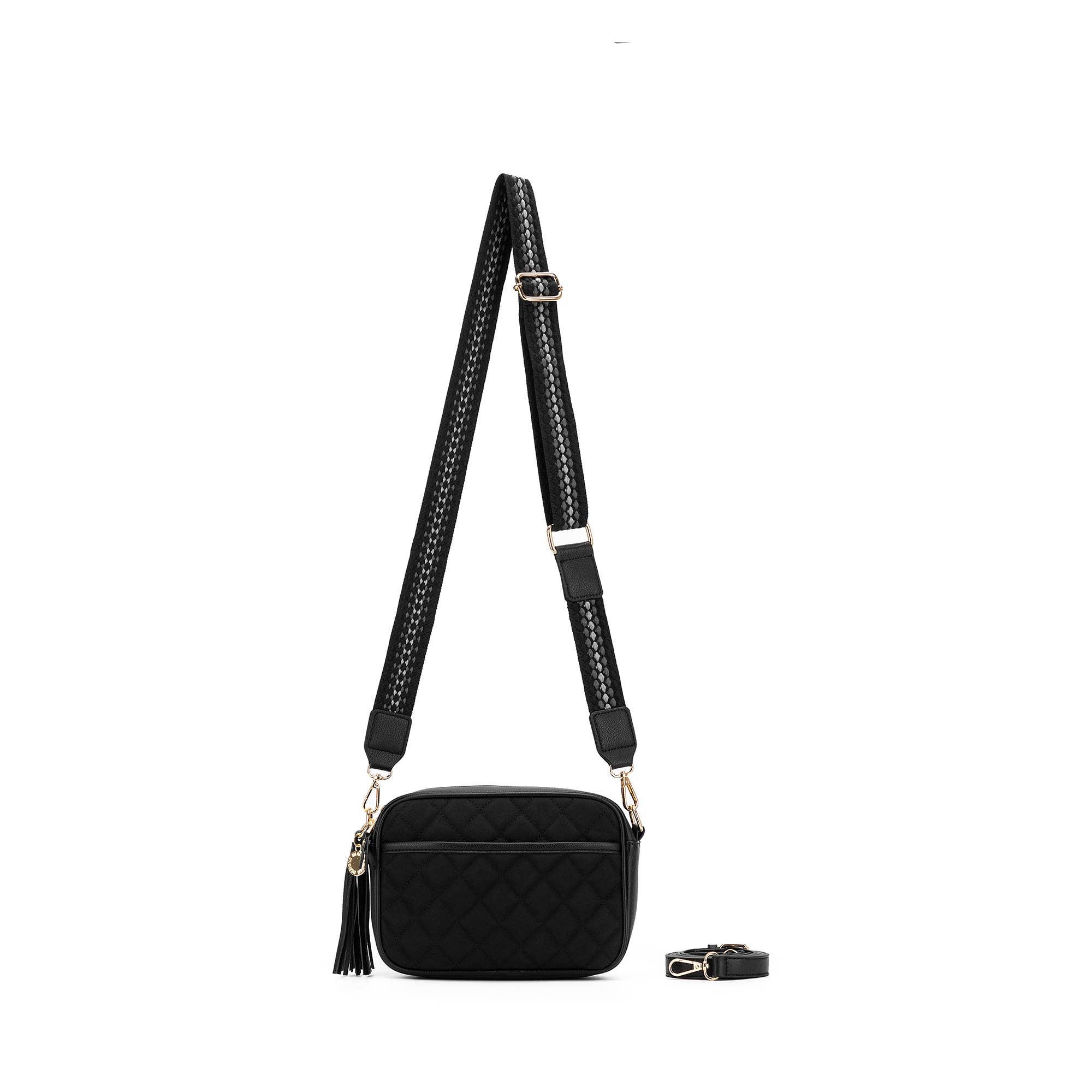 Maxine Black Crossbody Bag by Black Caviar