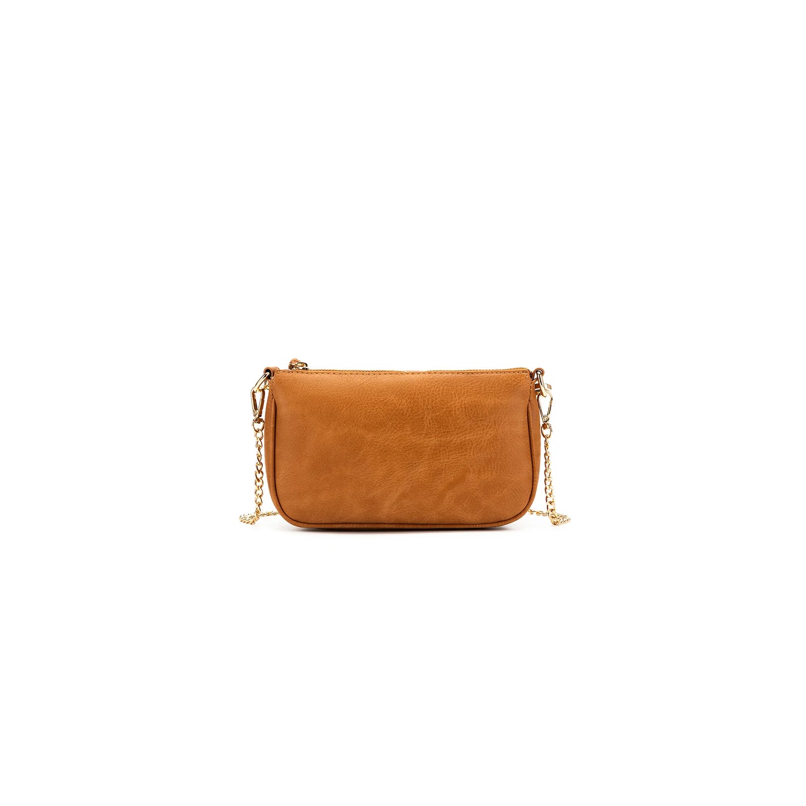 Sabie Tan & Pebbled 2 Piece Crossbody Bag by Black Caviar