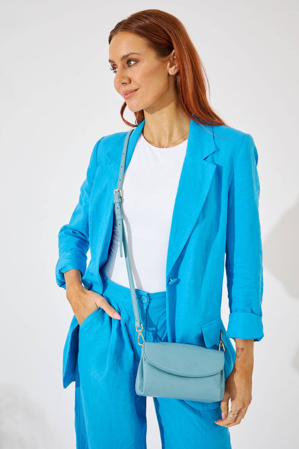 Malibu Crossbody Bag - Sky Blue