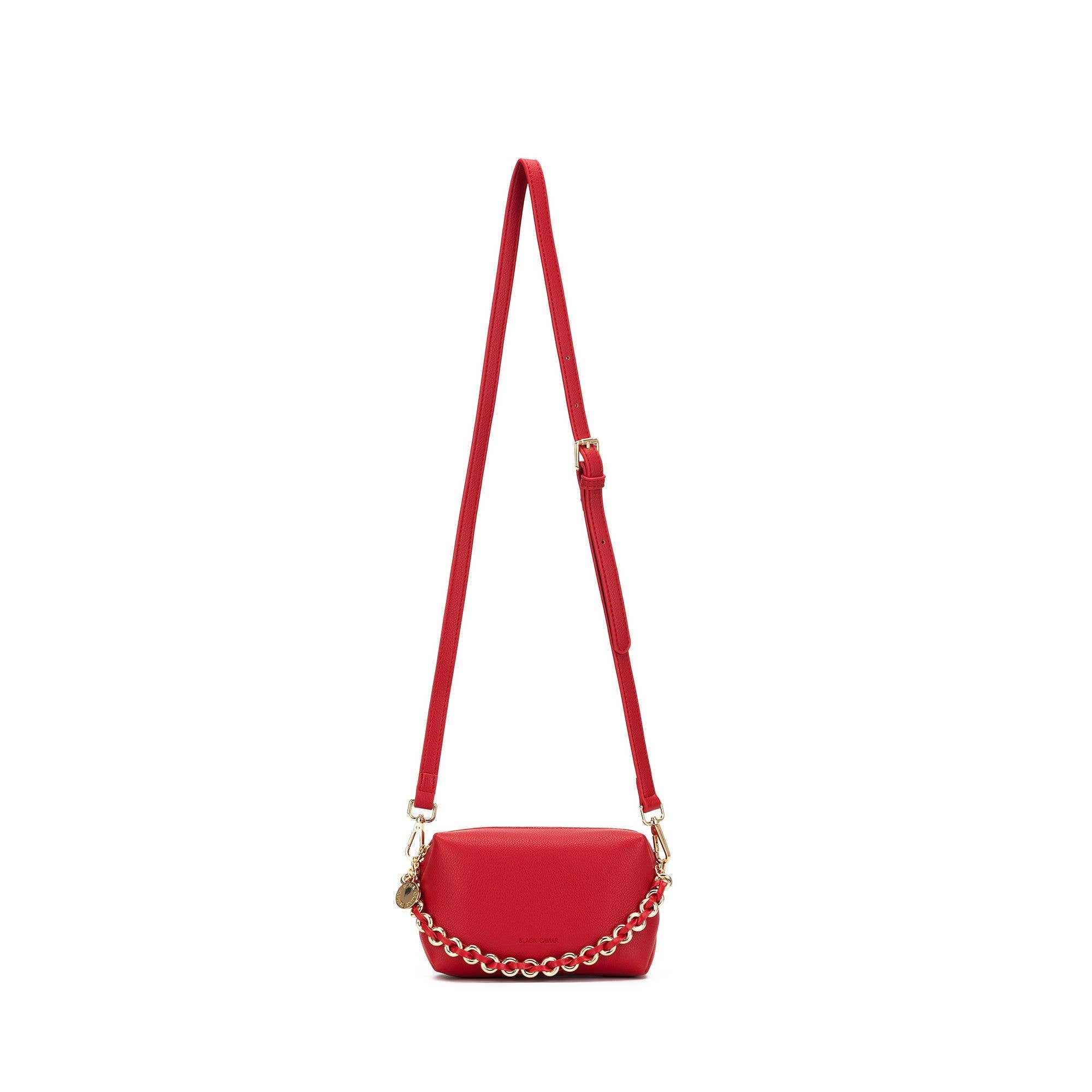 Mitzi Red Mini Crossbody by Black Caviar