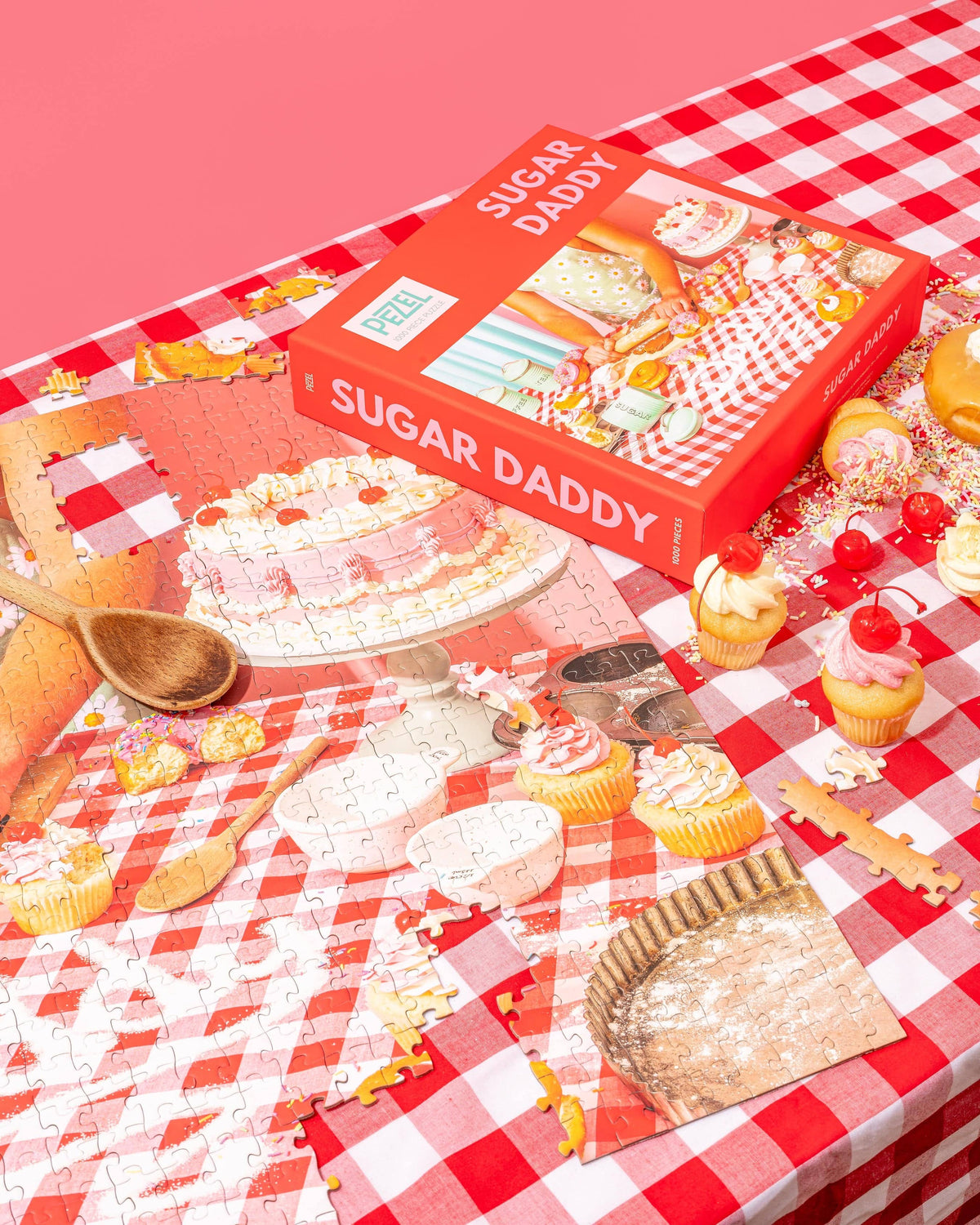 Sugar Daddy | 1000 Piece Jigsaw Puzzle Game w/ Canvas Bag