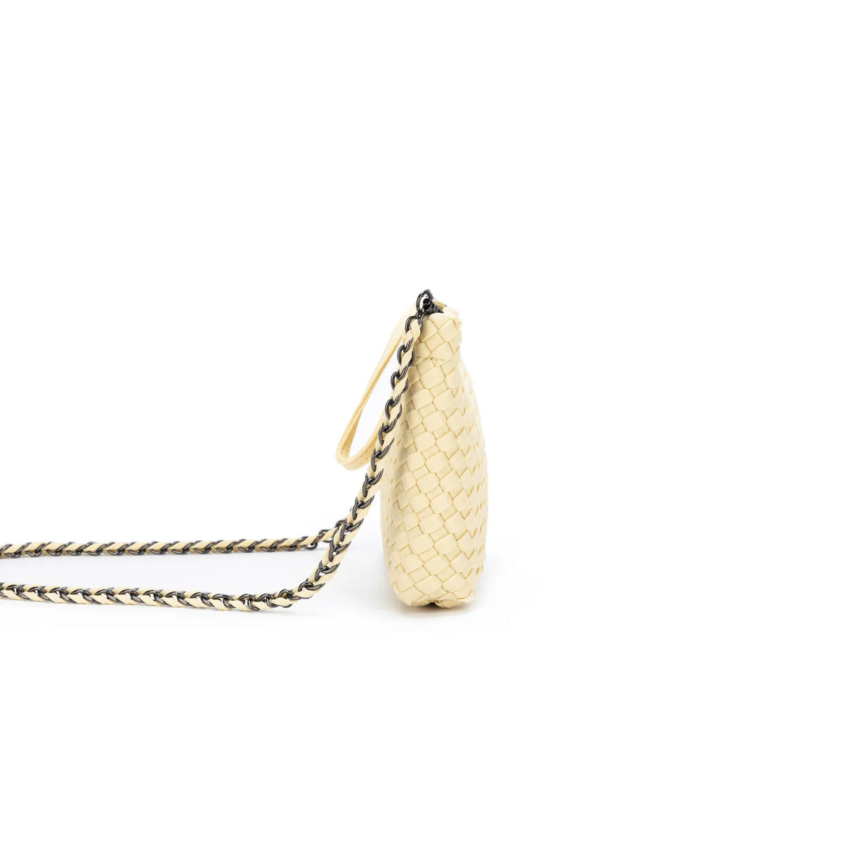 Aria Lemon Clutch Crossbody Bag by Black Caviar