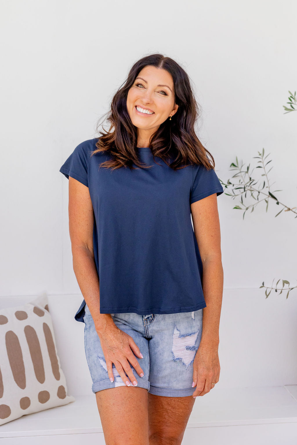 Jayden Tee in Navy