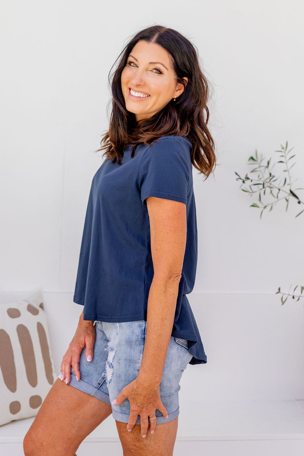 Jayden Tee in Navy
