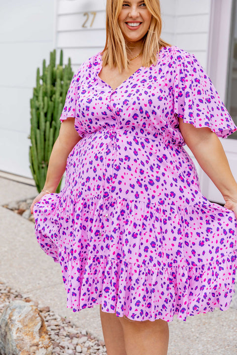 Summer Fling Dress in Pink Leopard – Proud Poppy Clothing