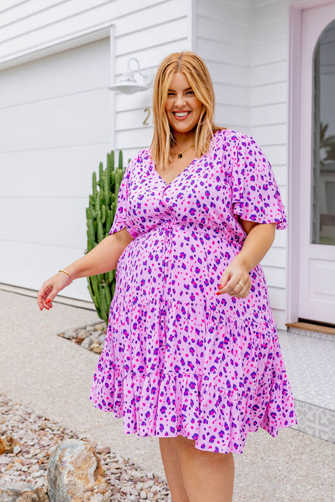 Summer Fling Dress in Pink Leopard – Proud Poppy Clothing