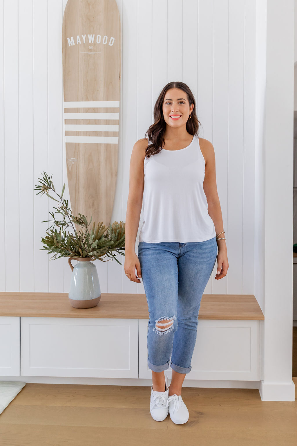 Modal Tovi Tank in White