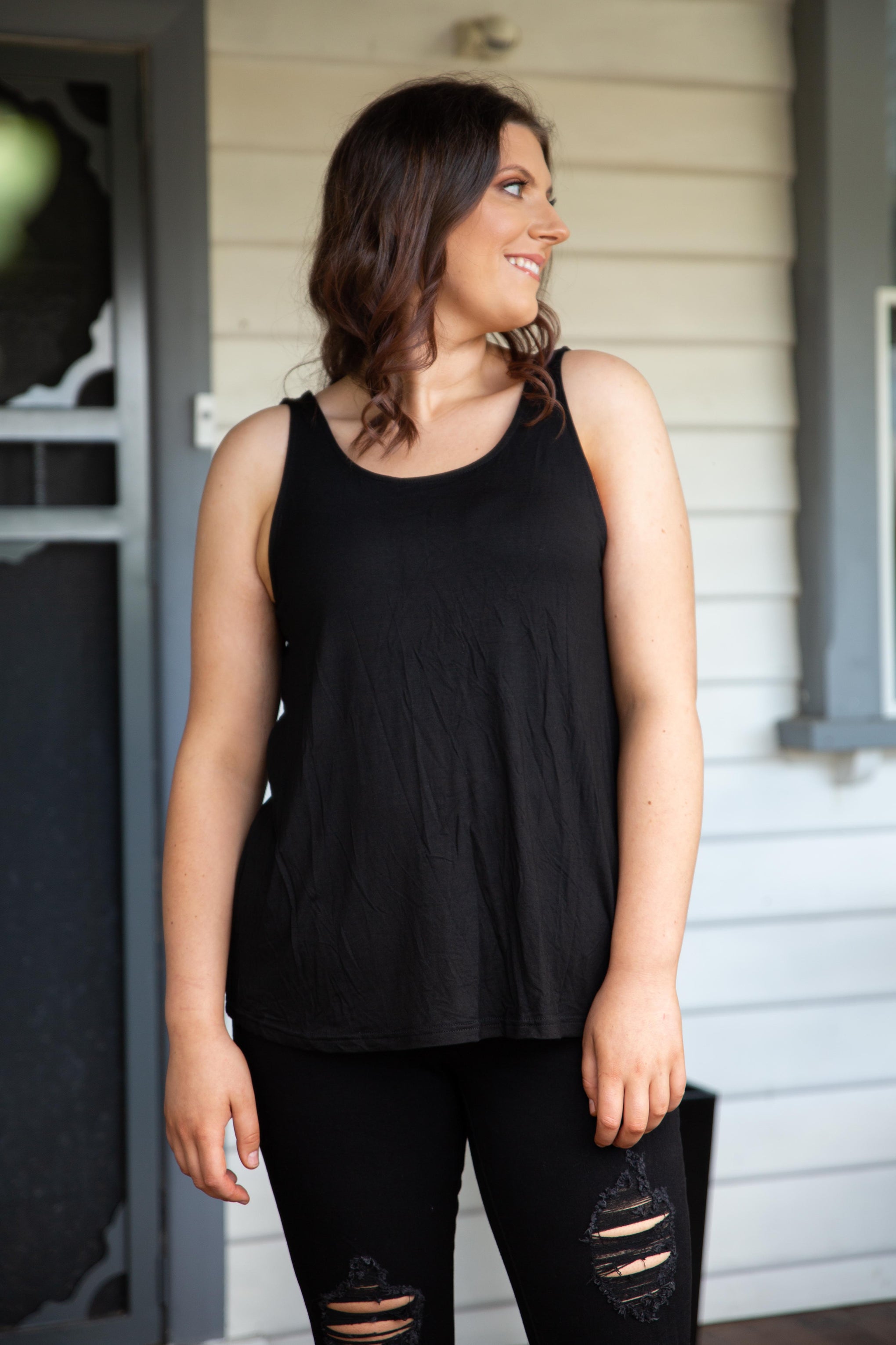 Modal Tovi Tank in Black