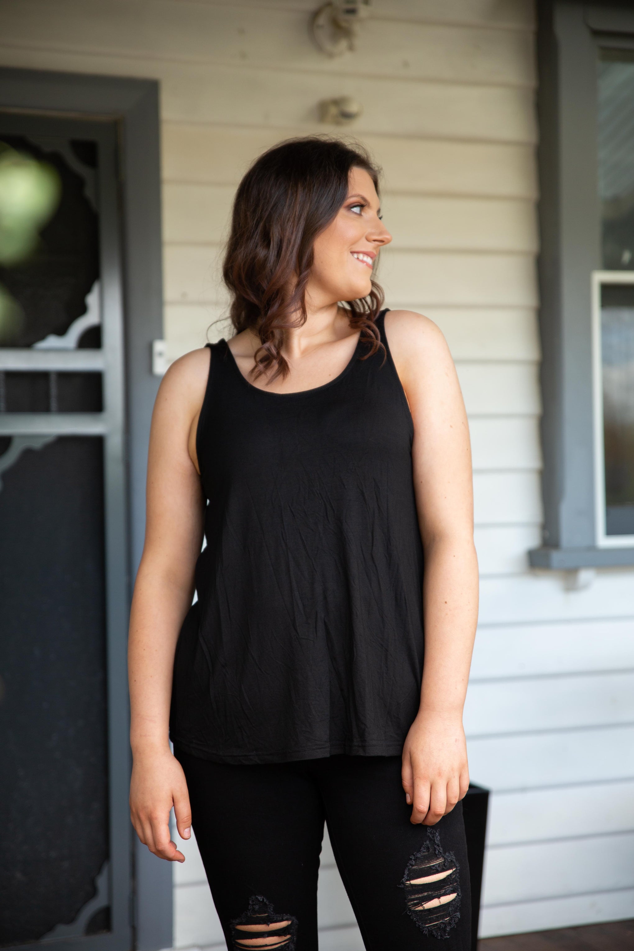 Modal Tovi Tank in Black