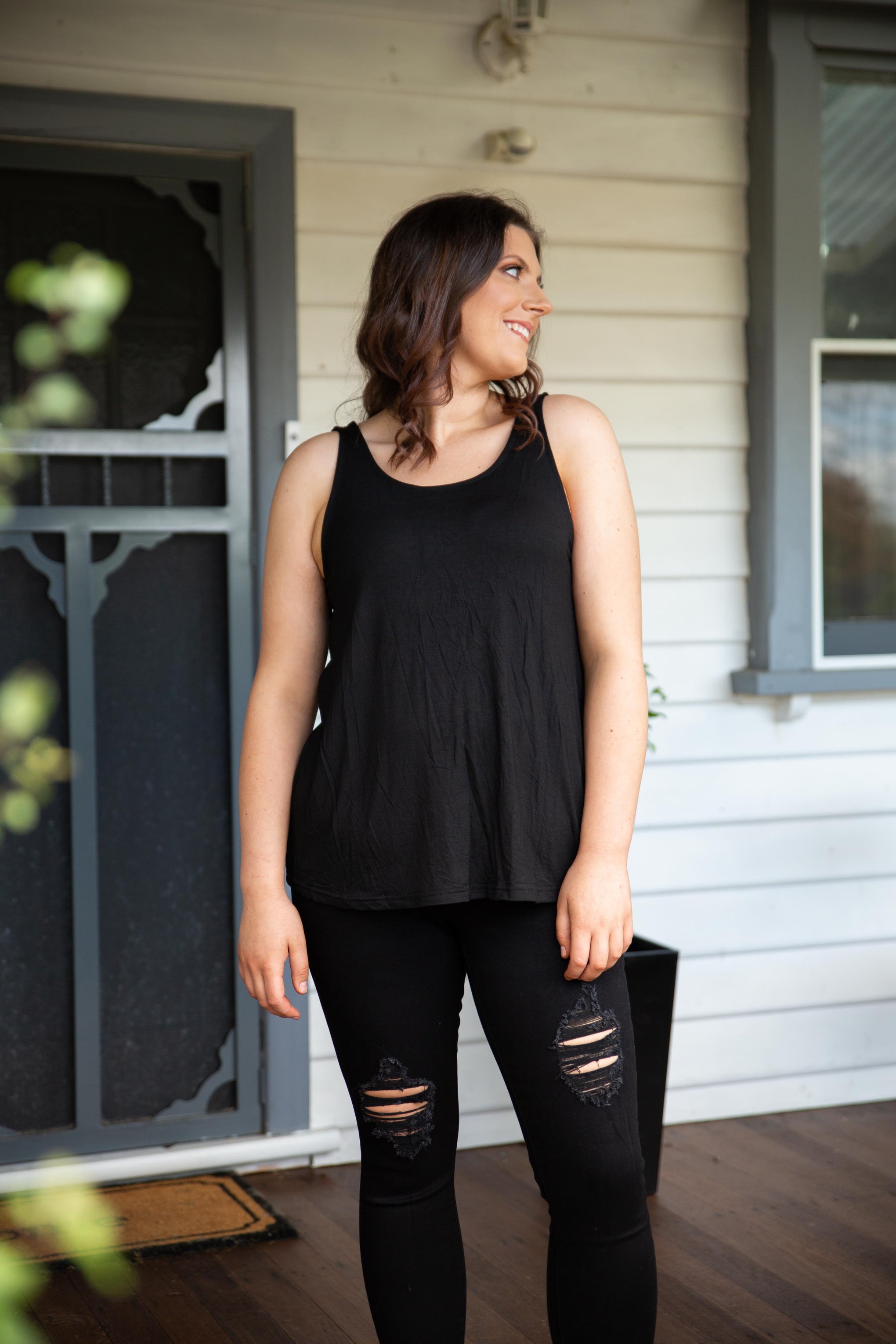 Modal Tovi Tank in Black