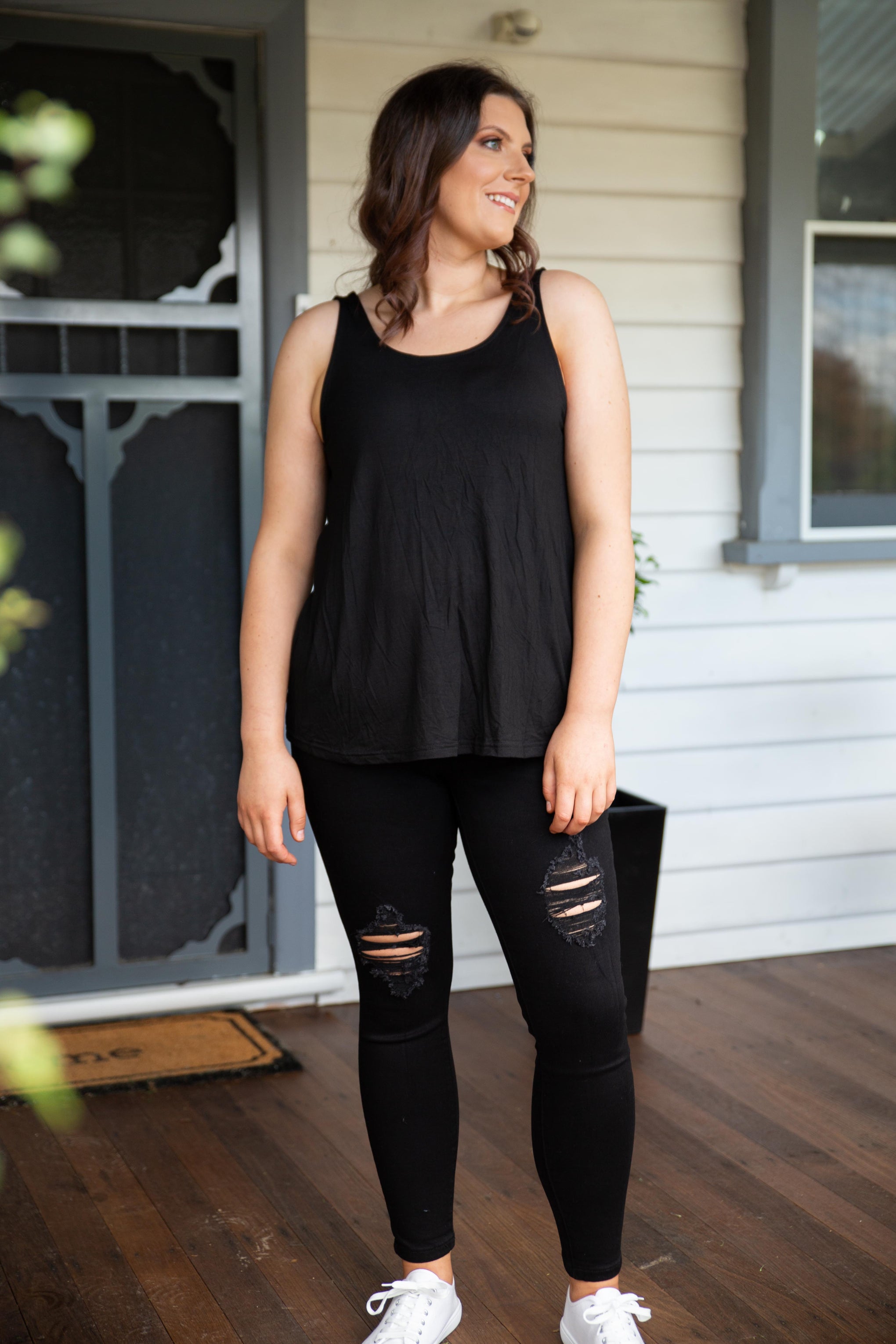 Modal Tovi Tank in Black