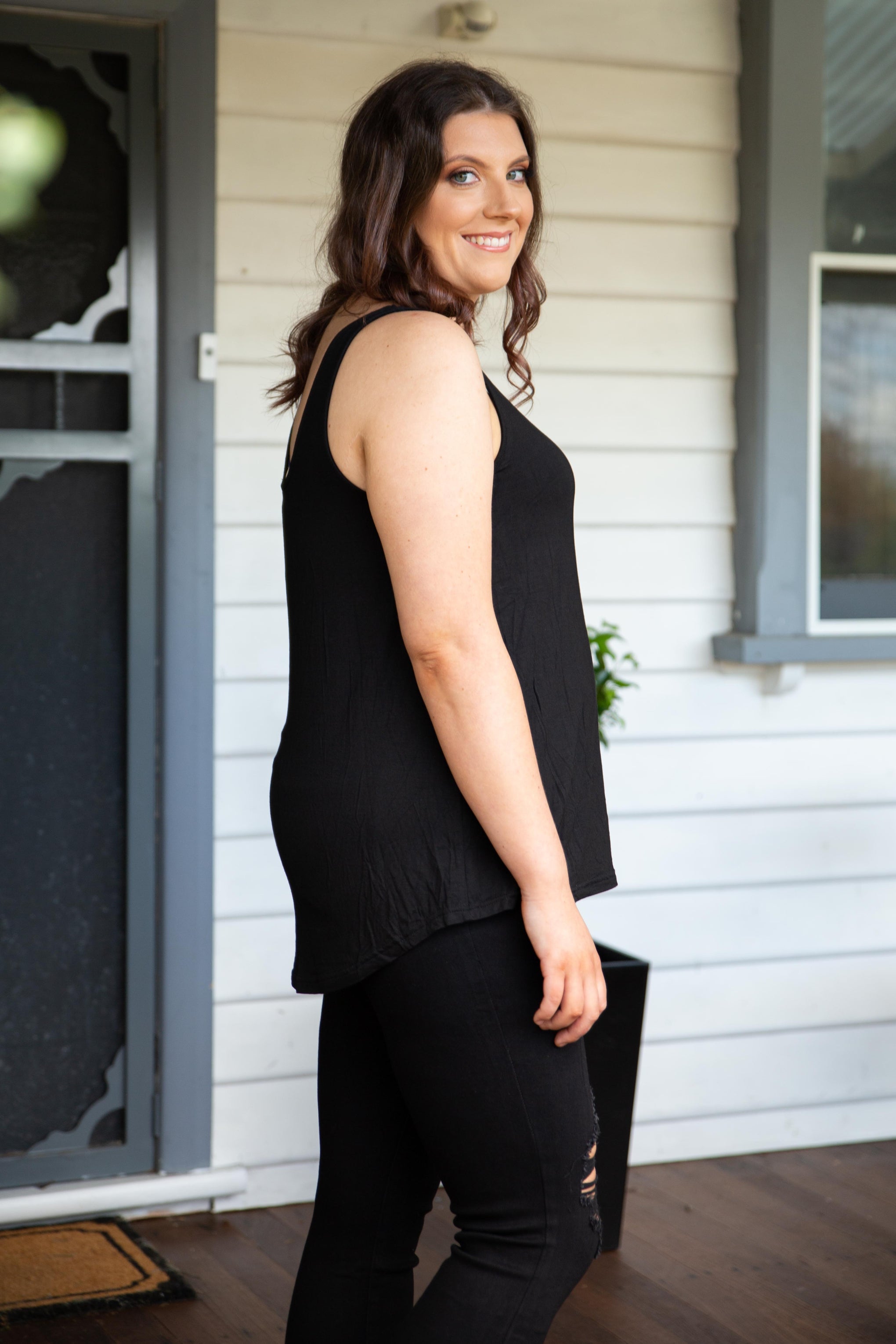 Modal Tovi Tank in Black